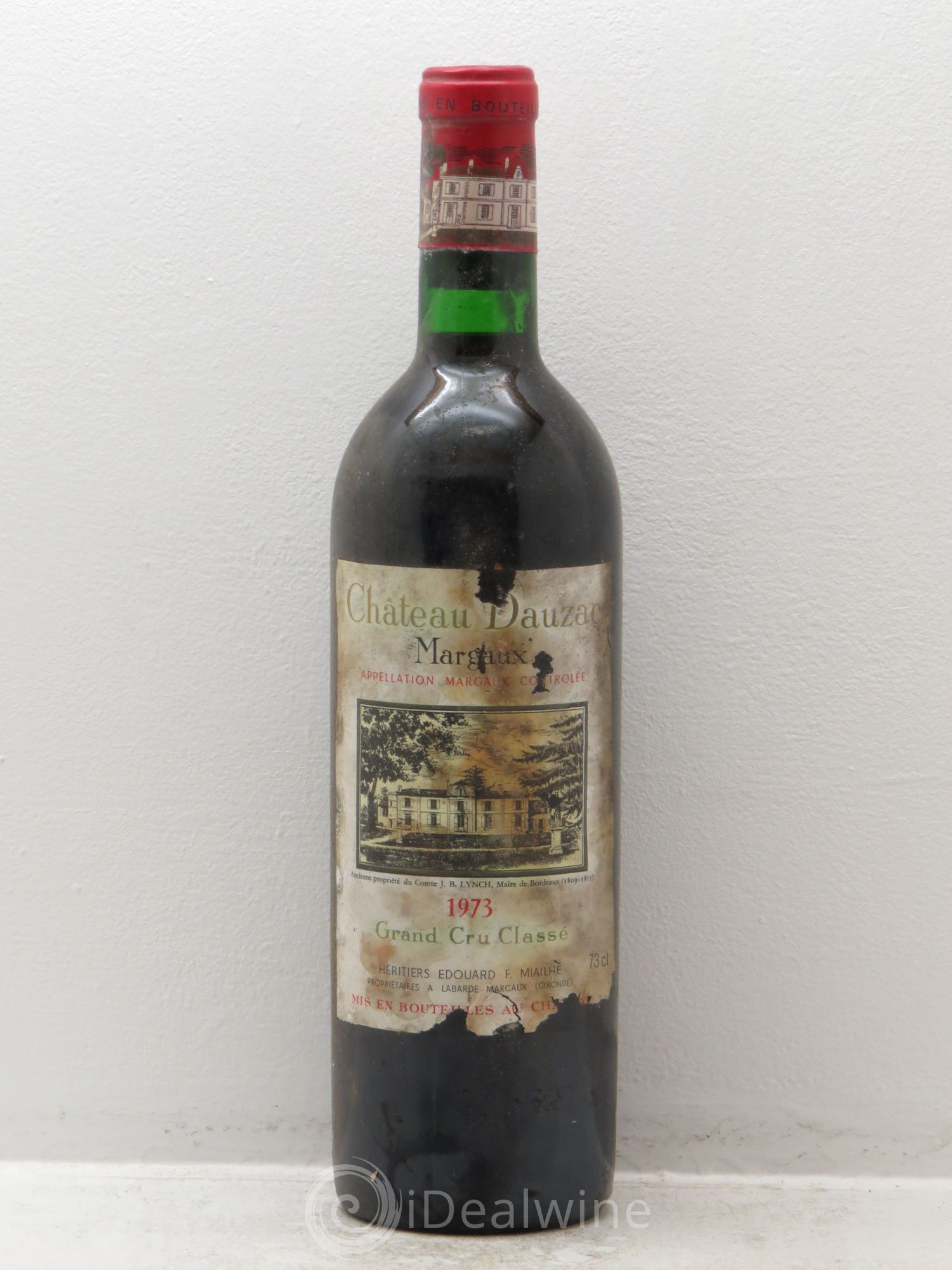 Château Dauzac 5ème Grand Cru Classé 1973 - Lot de 1 bouteille - 0