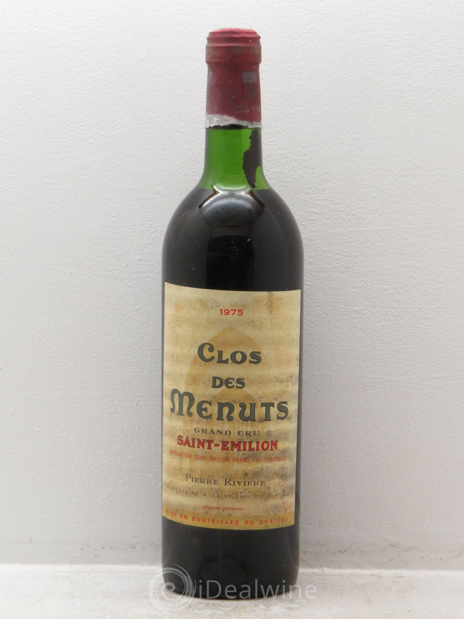Saint-Émilion 1975 - Posten von 1 Flasche - 0