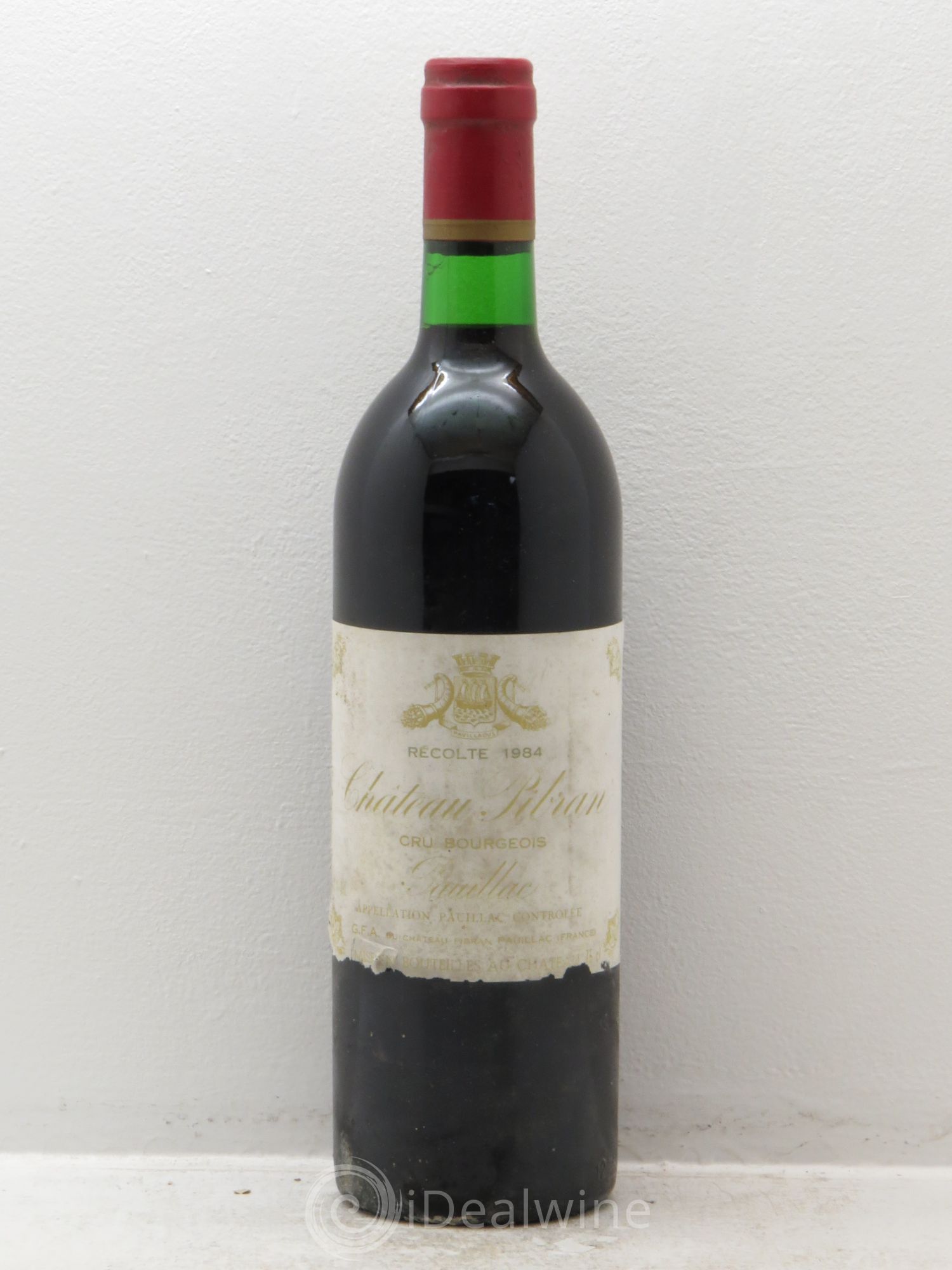 Château Pibran 1984 - Lot de 1 bouteille - 0