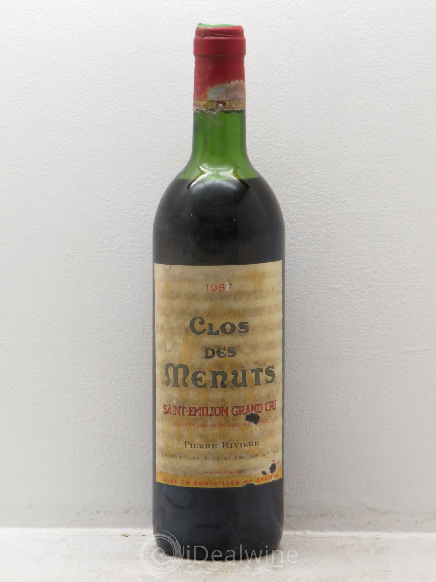 Saint-Émilion 1987 - Posten von 1 Flasche - 0