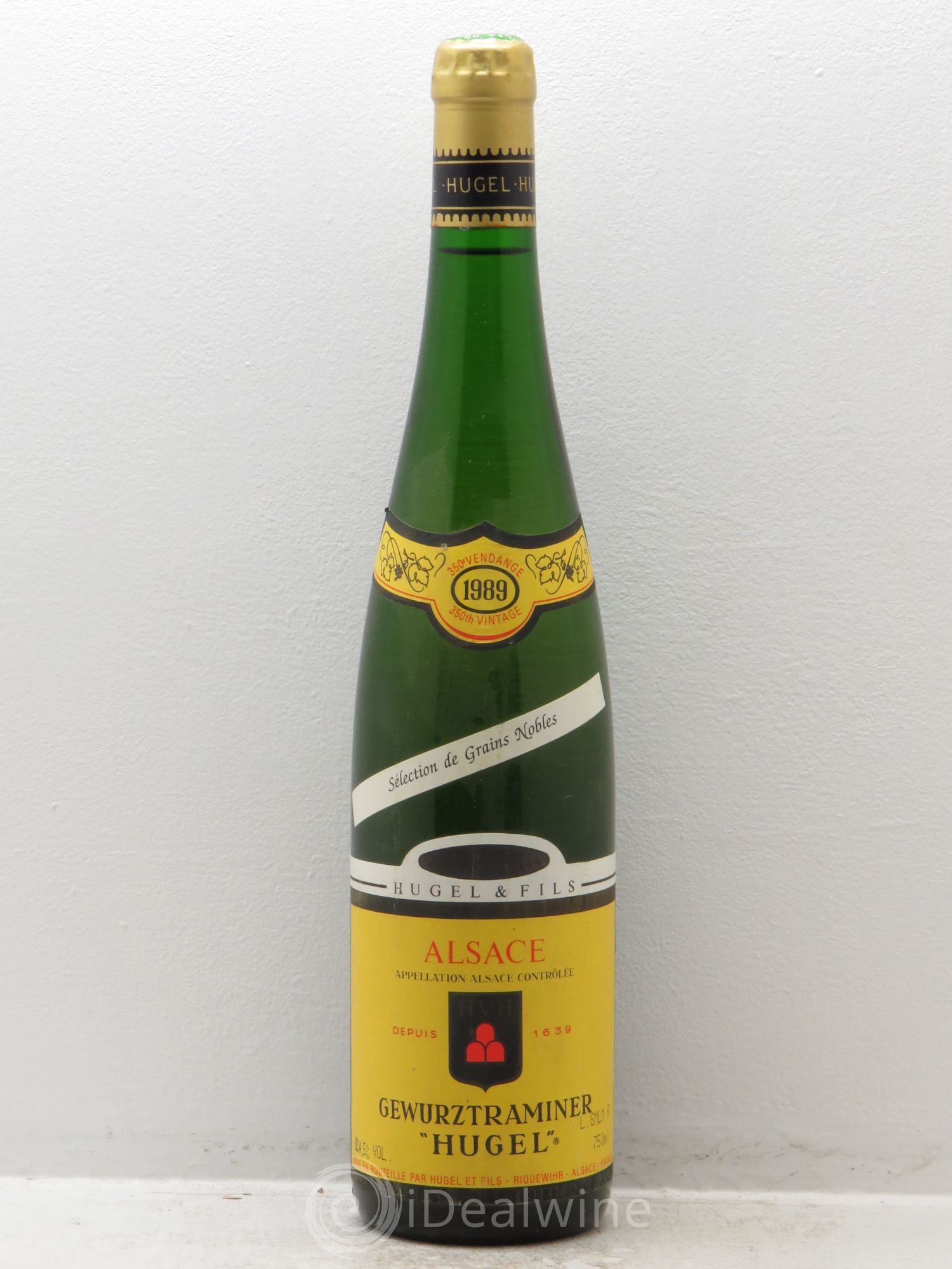 Gewurztraminer Sélection de Grains Nobles Hugel (Domaine) 1989 - Lotto di 1 bottiglia - 0