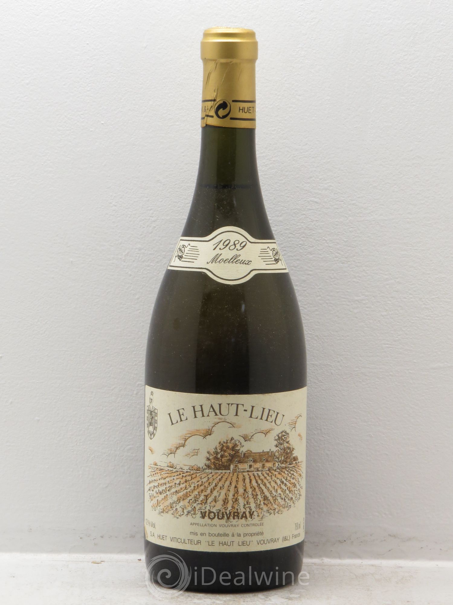 Vouvray Le Haut-Lieu Moelleux Domaine Huet 1989 - Lotto di 1 bottiglia - 0