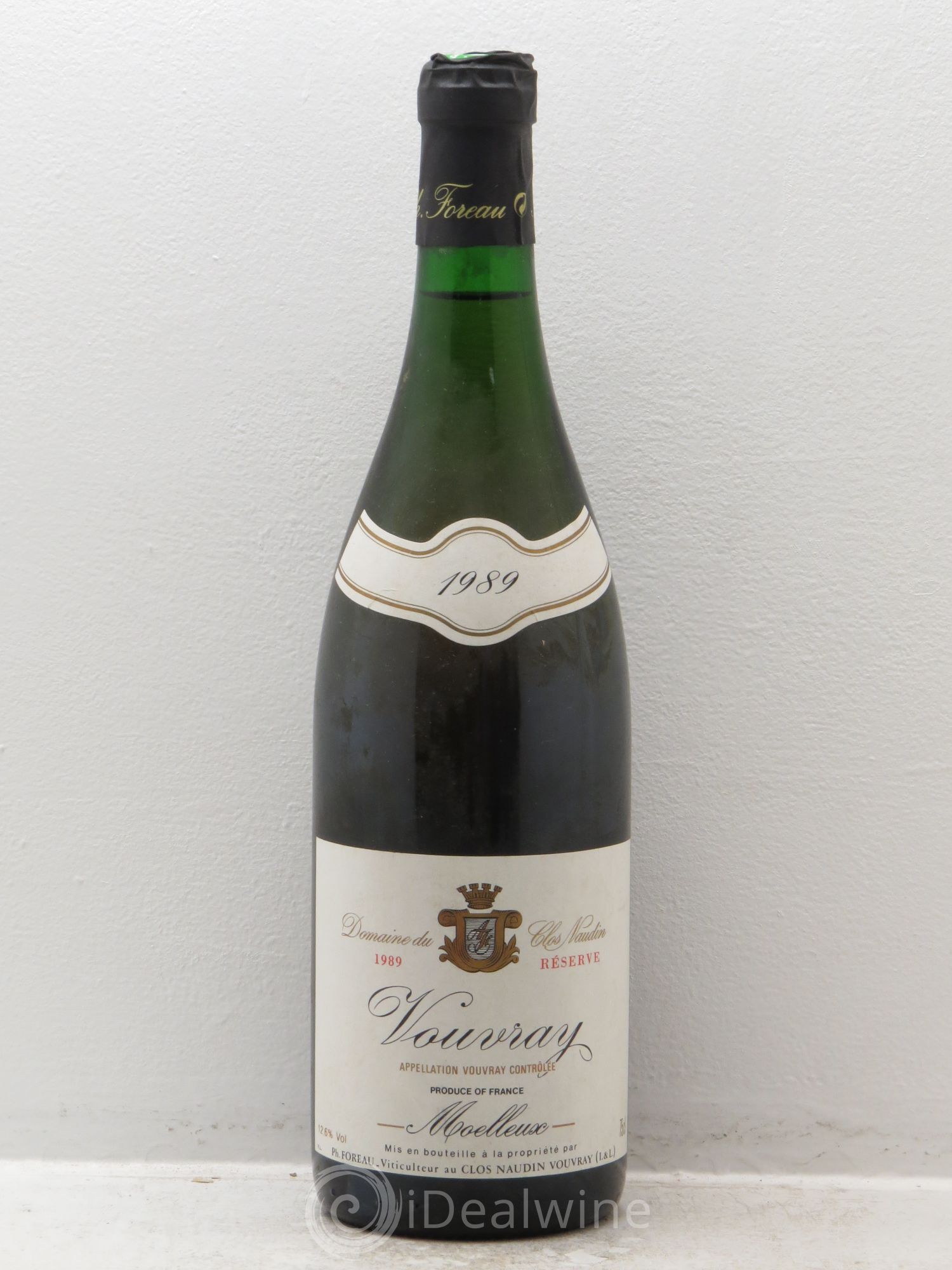 Vouvray Moelleux Réserve Clos Naudin - Philippe Foreau 1989 - Lotto di 1 bottiglia - 0