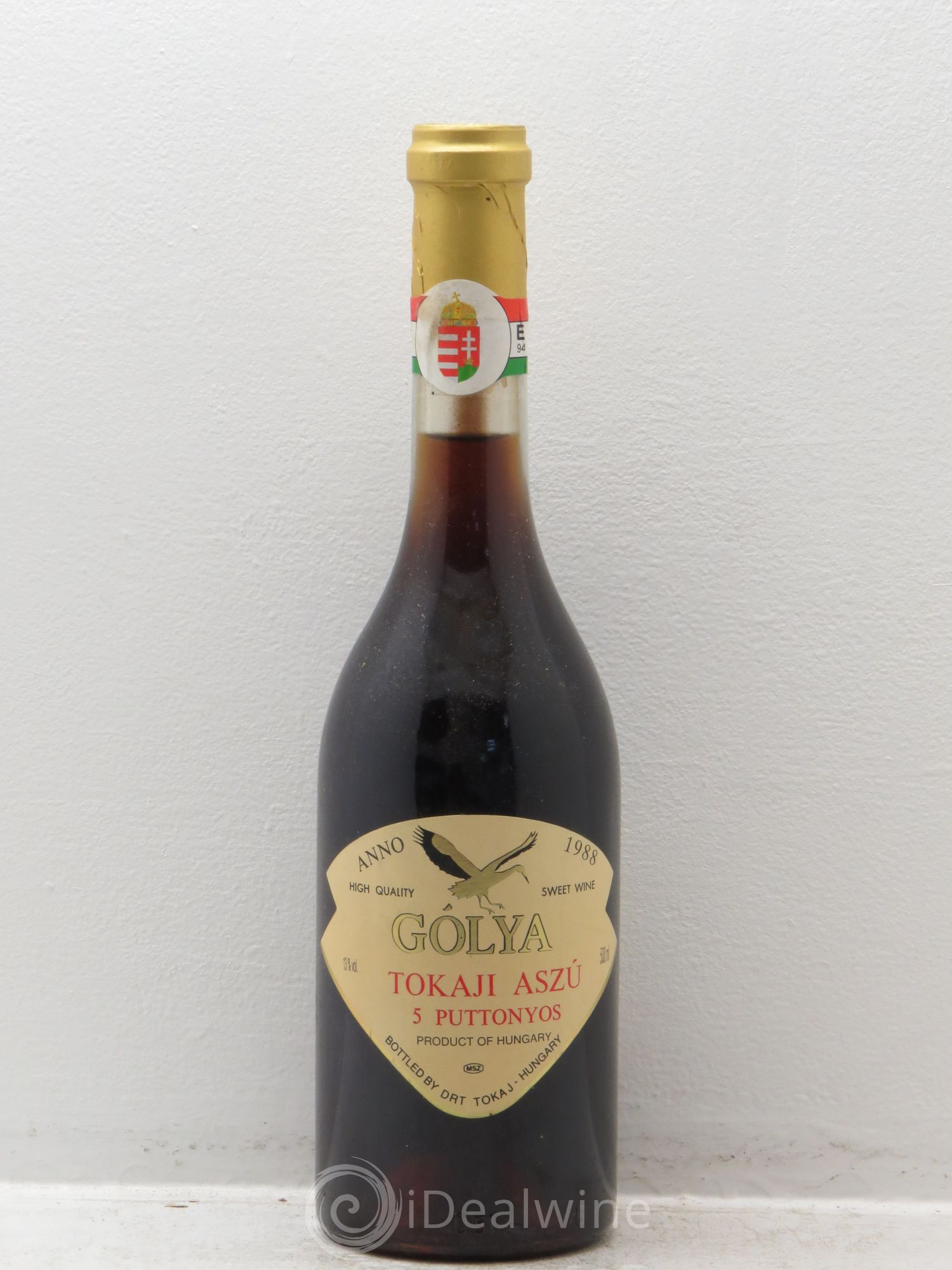 Hongrie Tokaji Aszú 5 Puttonyos Golya 50CL (sans prix de réserve) 1988 - Posten von 1 Flasche - 0
