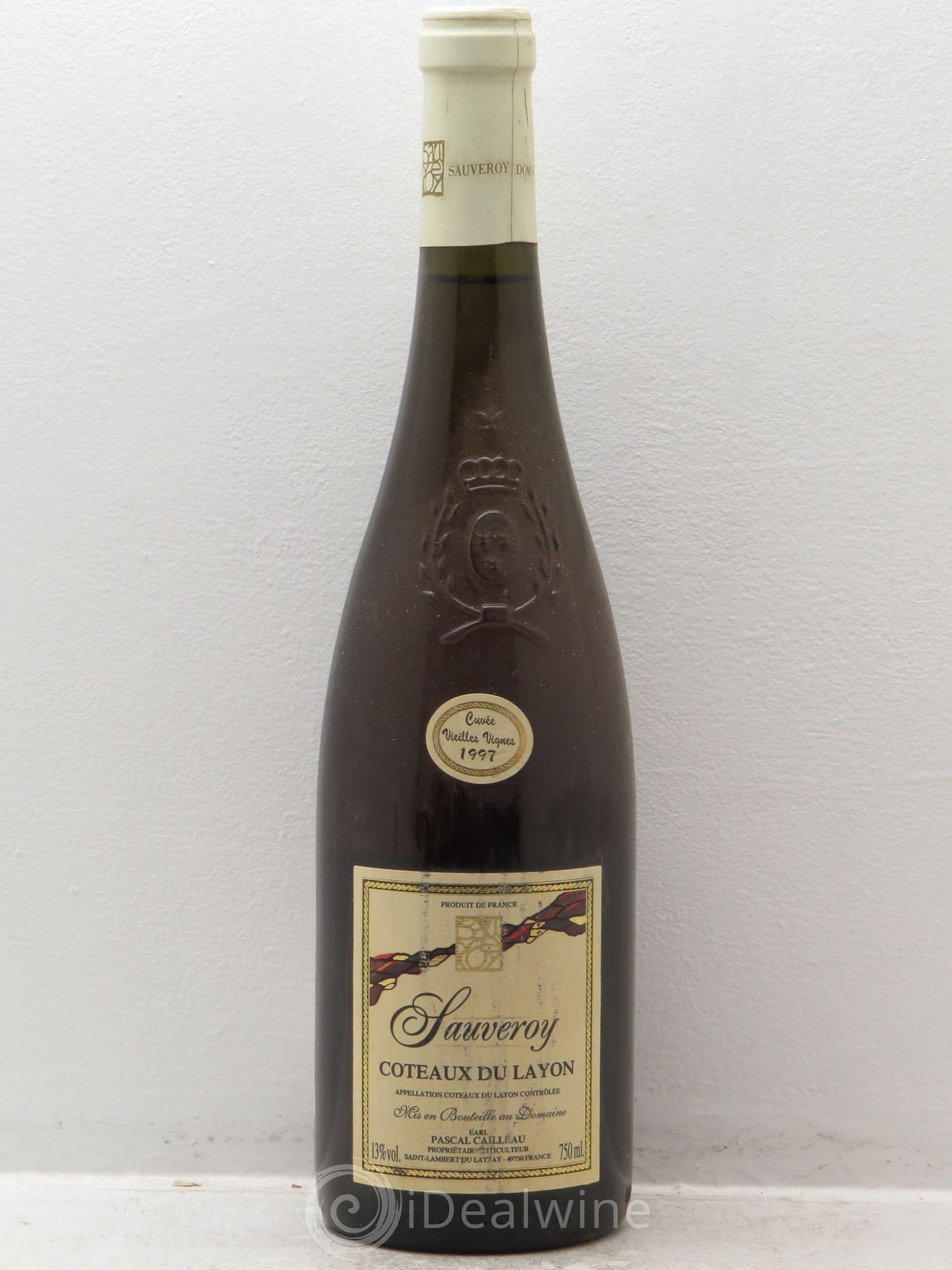 Coteaux du Layon Cuvée Vieilles vignes Domaine du Sauveroy 1997 - Posten von 1 Flasche - 0