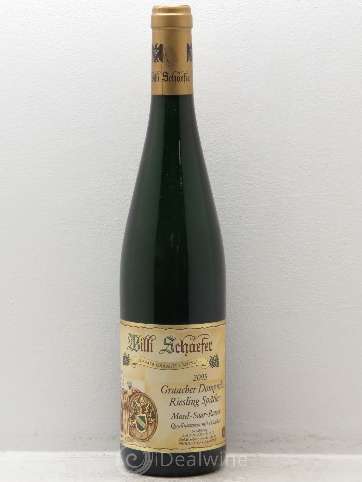 Allemagne Mosel-Saar Riesling Spätlese Willi Schaefer Graacher Domprobst 2005 - Posten von 1 Flasche - 0