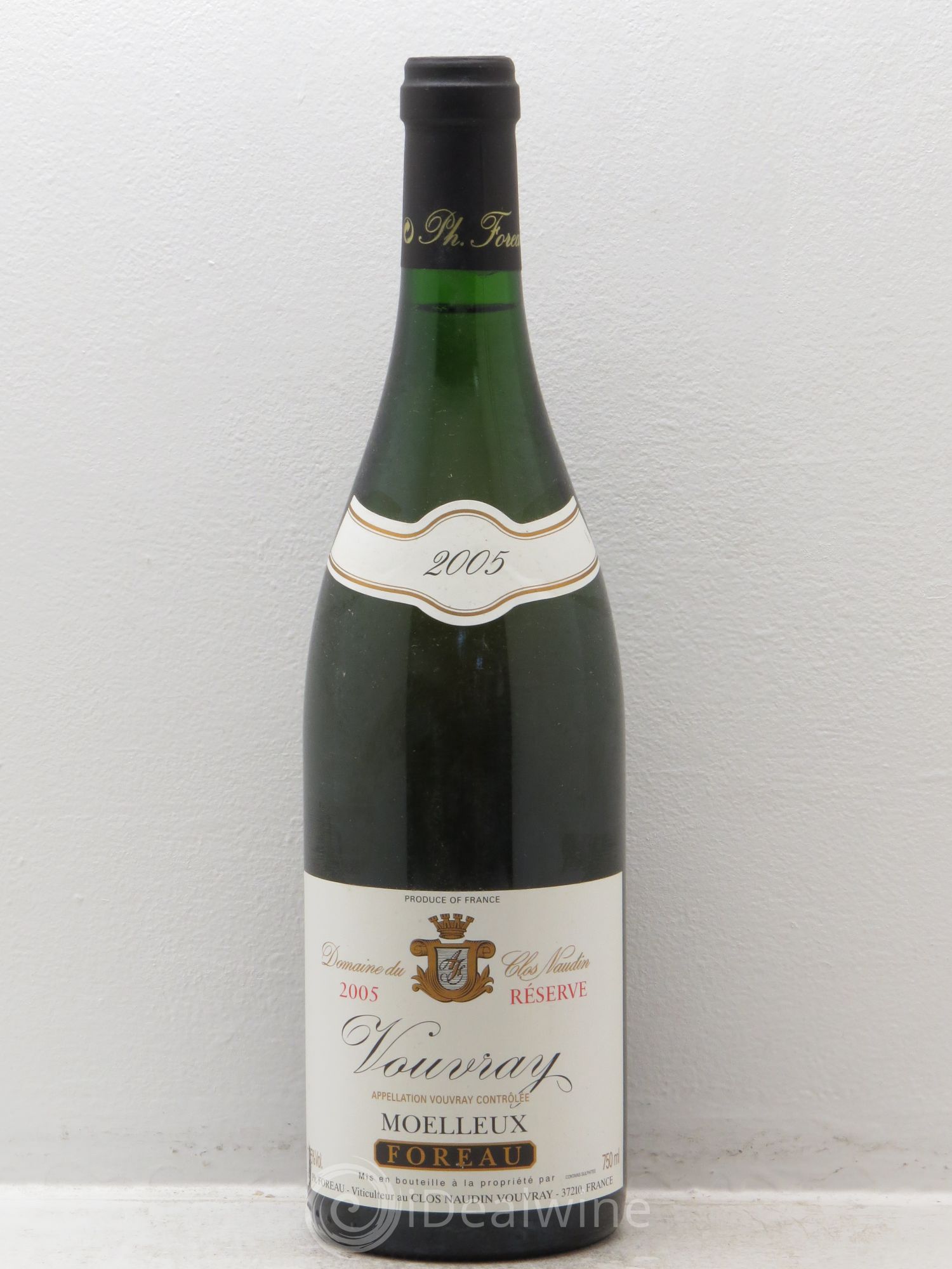 Vouvray Moelleux Réserve Clos Naudin - Philippe Foreau 2005 - Lotto di 1 bottiglia - 0