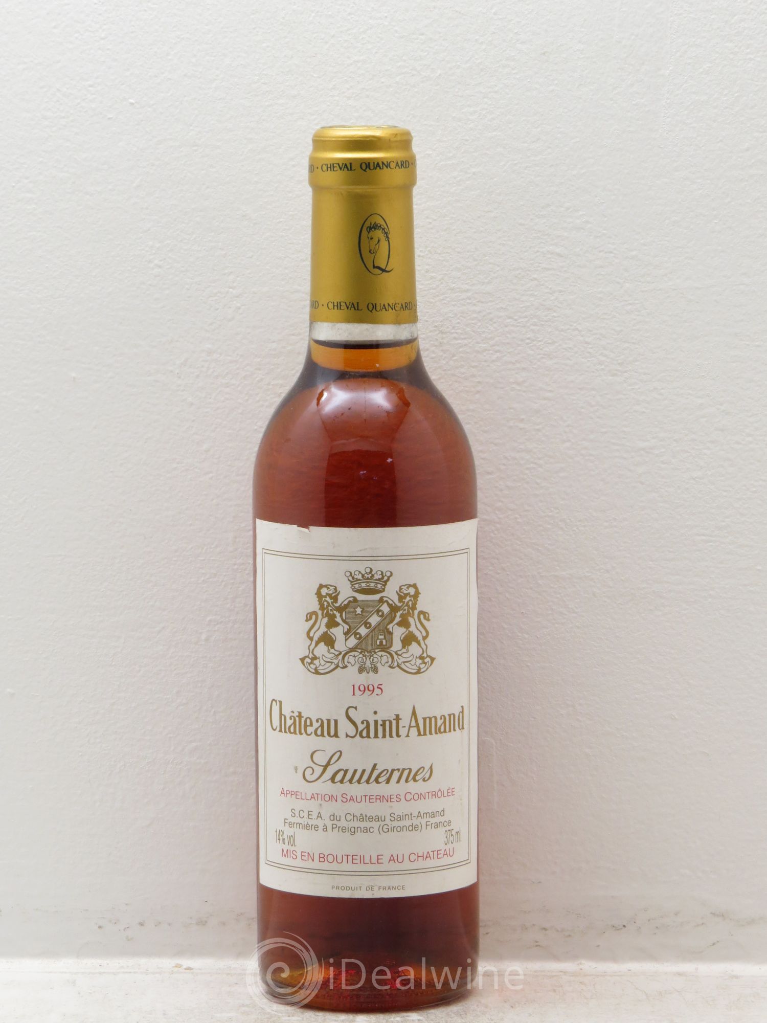 Sauternes Saint Armand 1995 - Lotto di 1 mezza bottiglia - 0