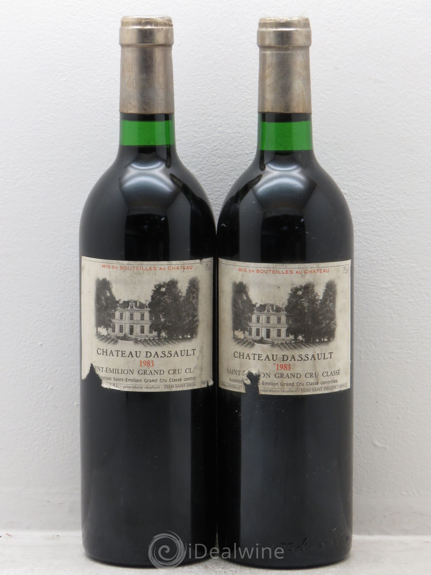 Château Dassault Grand Cru Classé 1983 - Lot de 2 bouteilles - 0