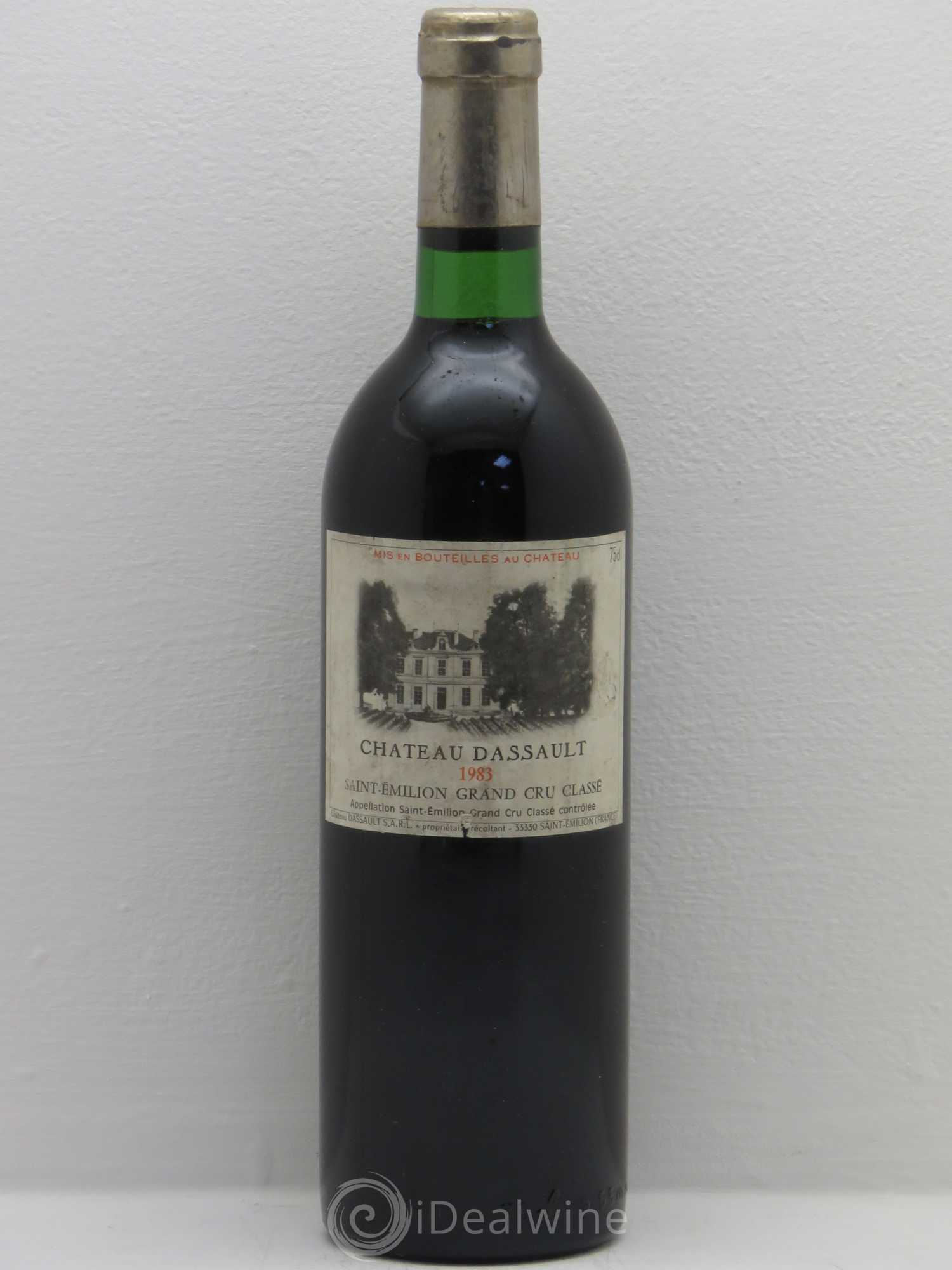 Château Dassault Grand Cru Classé 1983 - Lot de 1 bouteille - 0