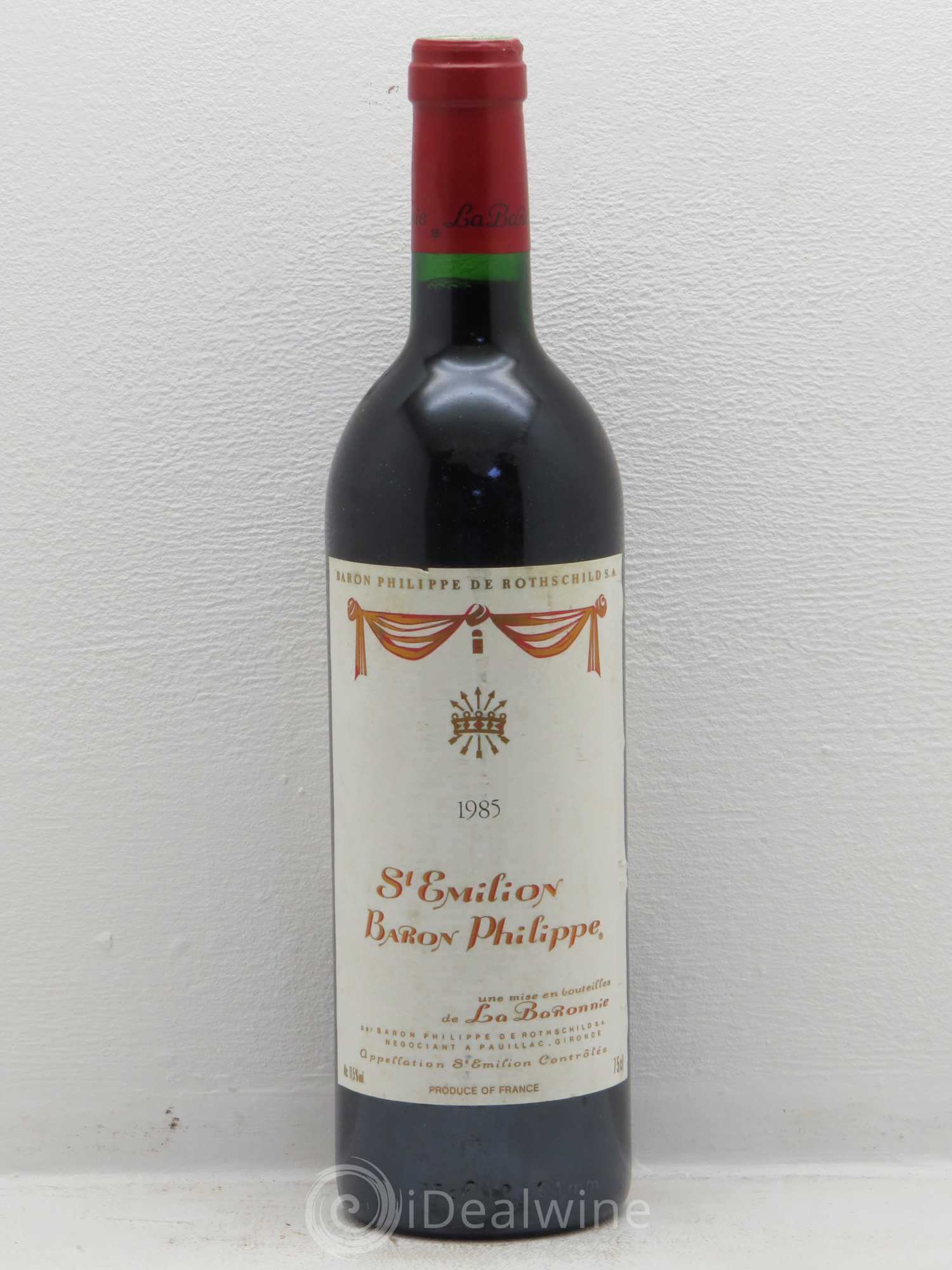 Saint-Émilion Baron Philippe La Baronnie (sans prix de réserve) 1985 - Posten von 1 Flasche - 0