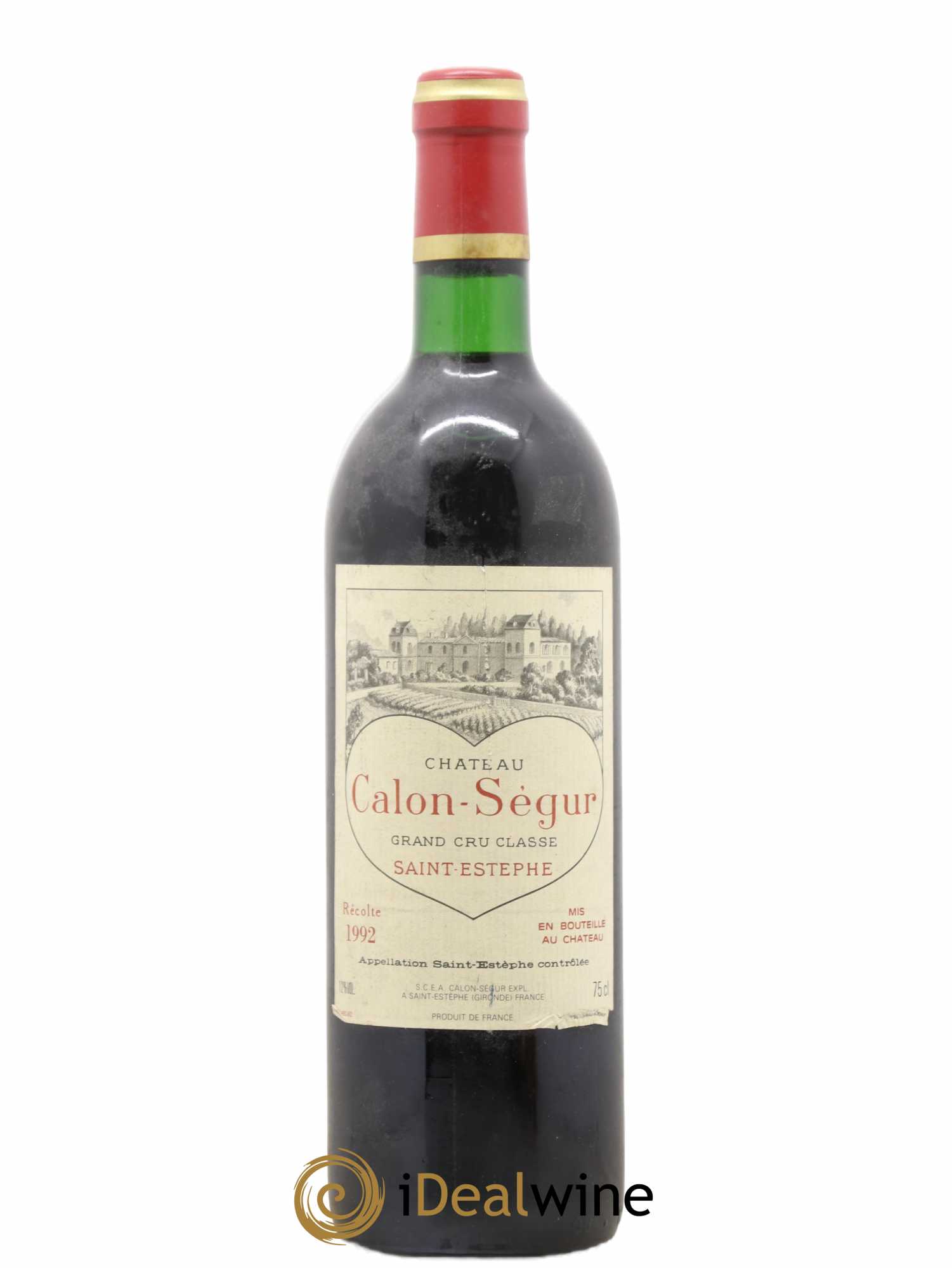 Château Calon Ségur 3ème Grand Cru Classé 1992 - Lot de 1 bouteille - 0