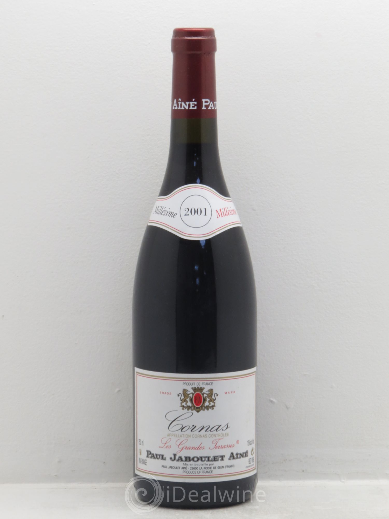 Cornas Paul Jaboulet Ainé Grandes Terrasses 2001 - Lot de 6 bouteilles - 0
