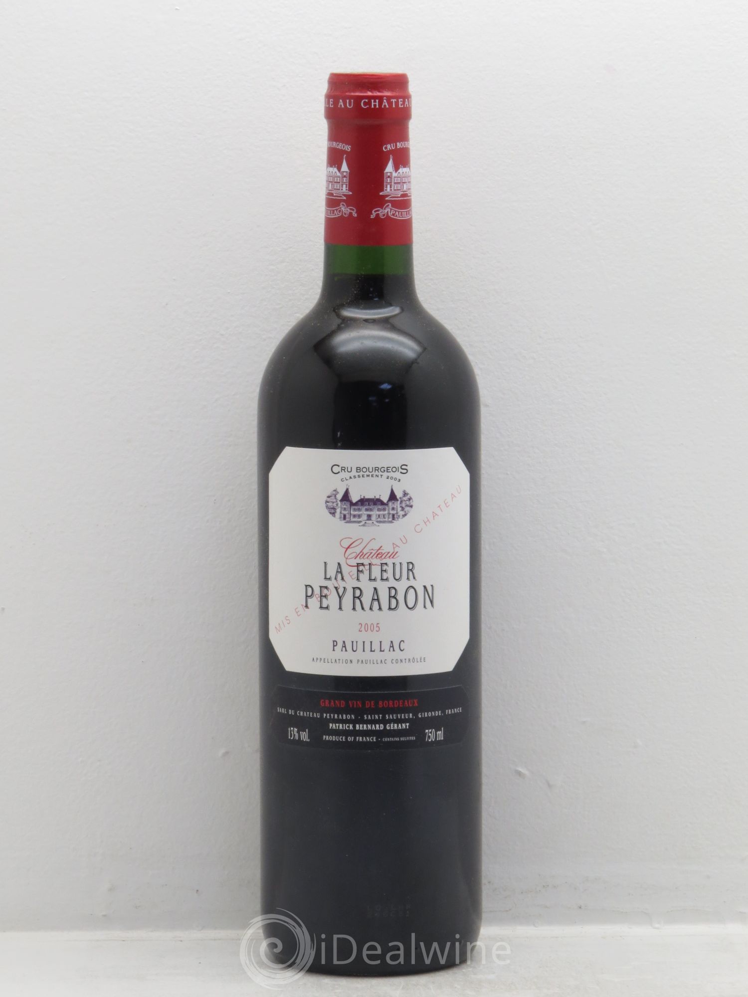 Château La Fleur Peyrabon Cru Bourgeois 2005 - Lot de 6 bouteilles - 0