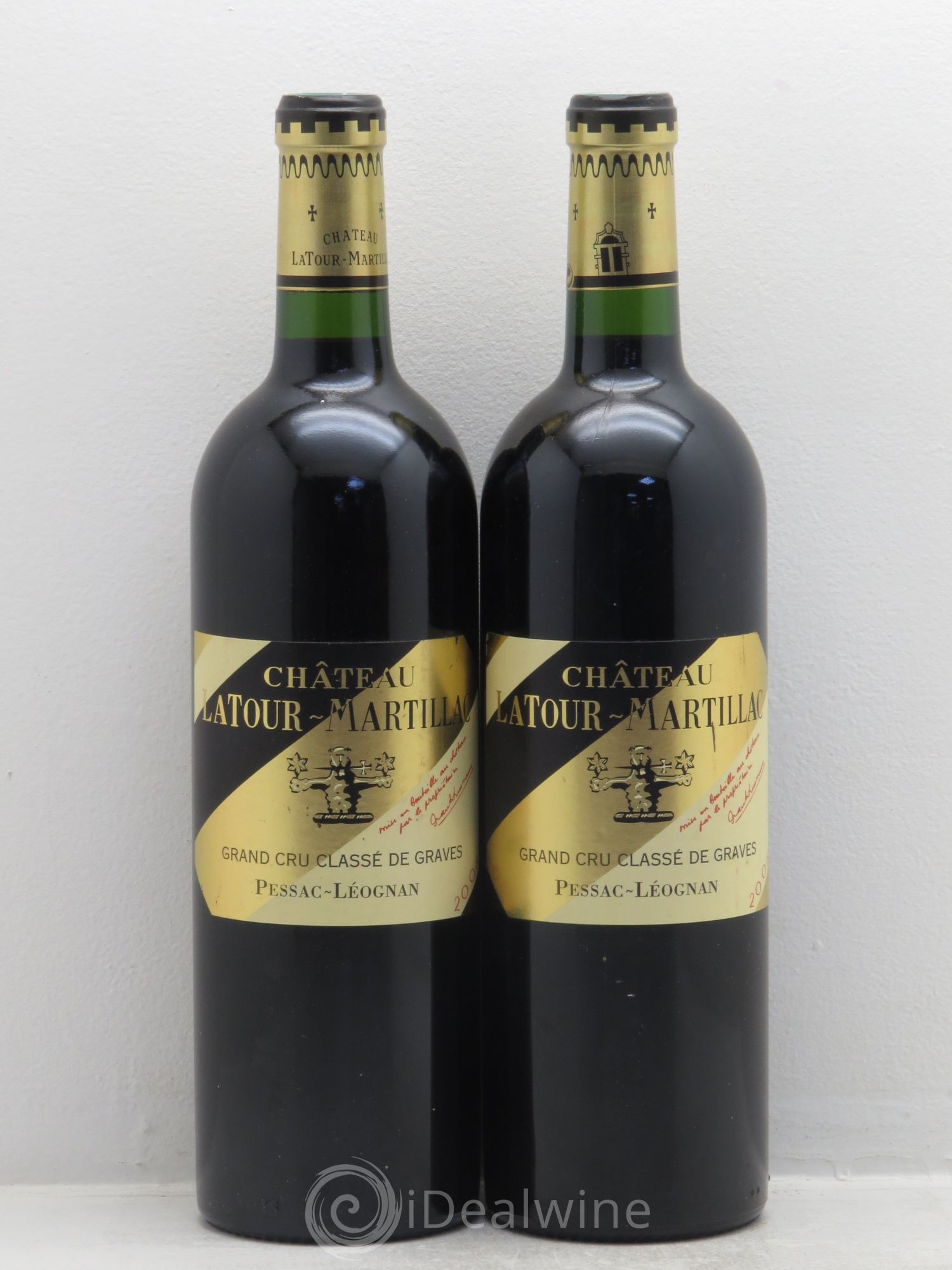 Château Latour-Martillac Cru Classé de Graves 2006 - Lot de 2 bouteilles - 0