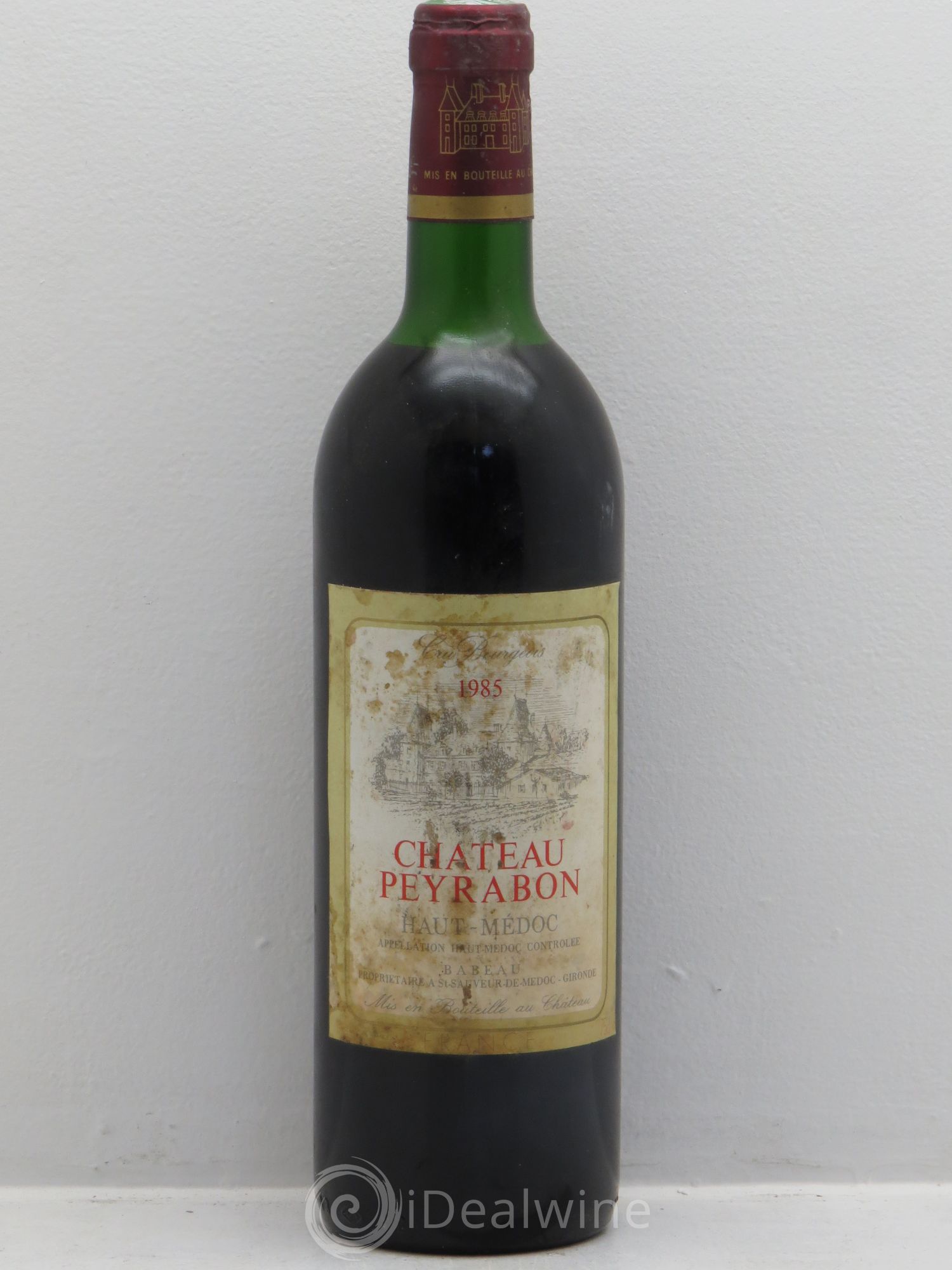Château Peyrabon Cru Bourgeois 1985 - Lot de 1 bouteille - 0