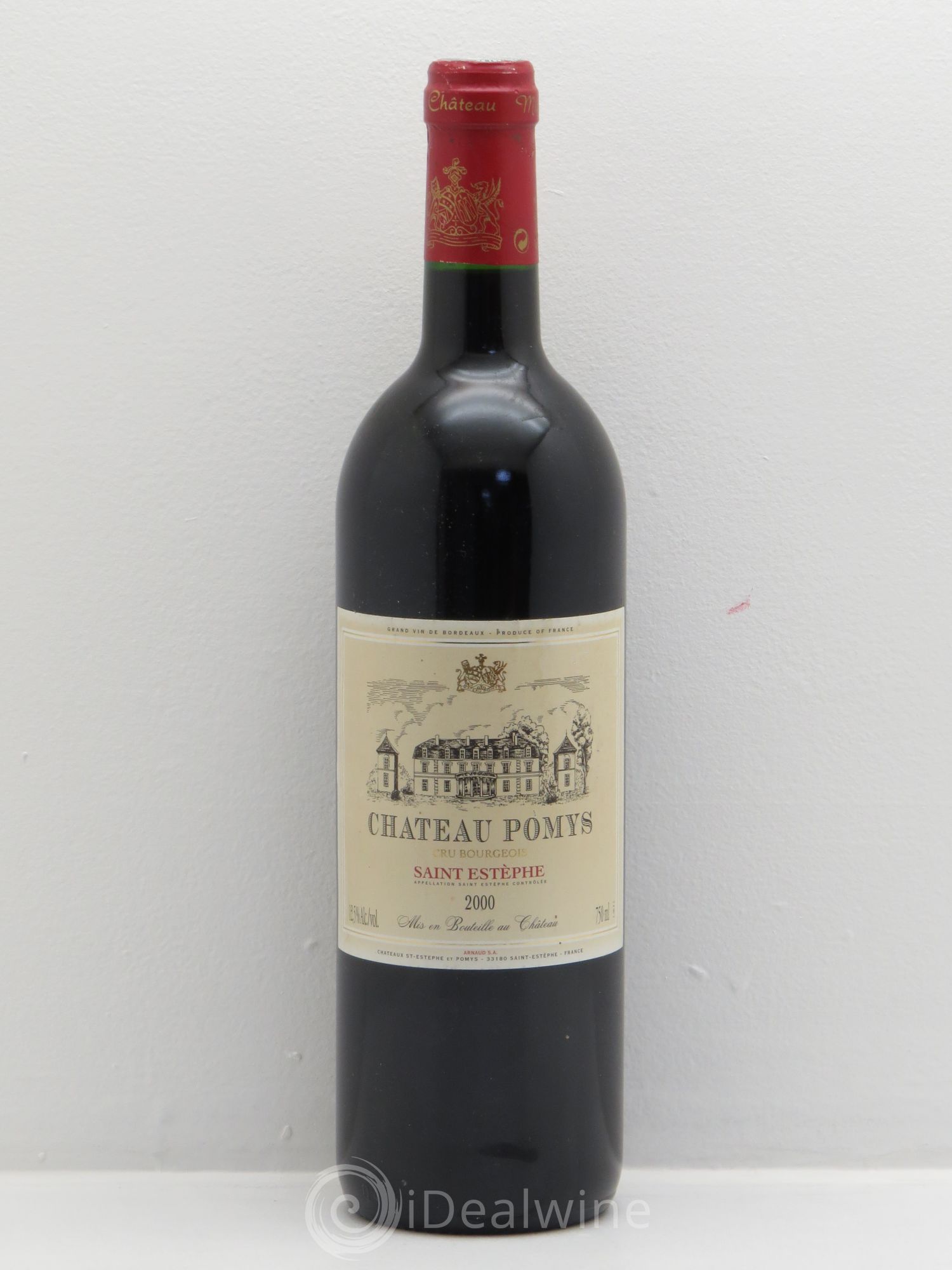 Château Pomys Cru Bourgeois (sans prix de réserve) 2000 - Lot de 1 bouteille - 0