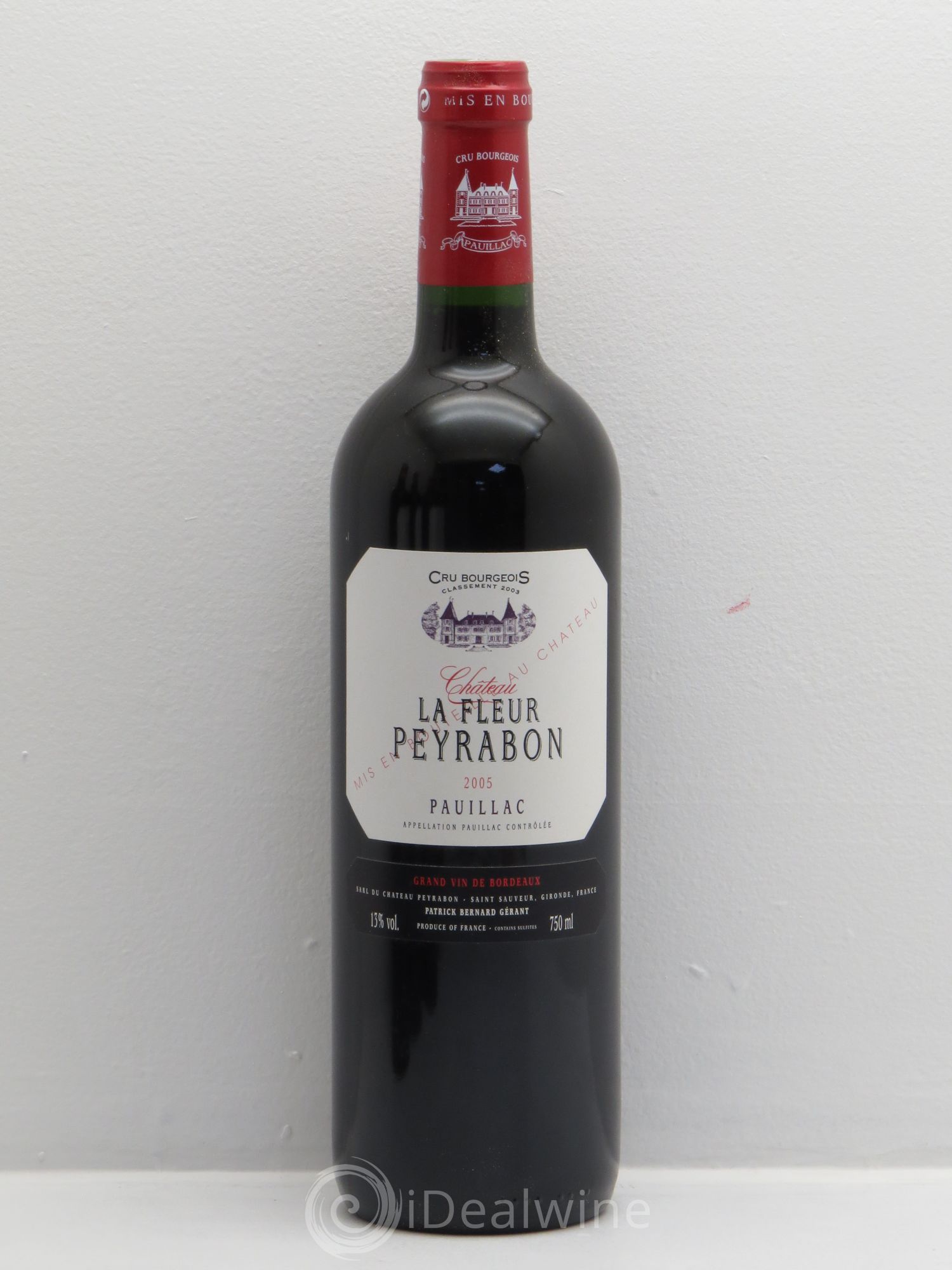Château La Fleur Peyrabon Cru Bourgeois 2005 - Lot de 6 bouteilles - 0