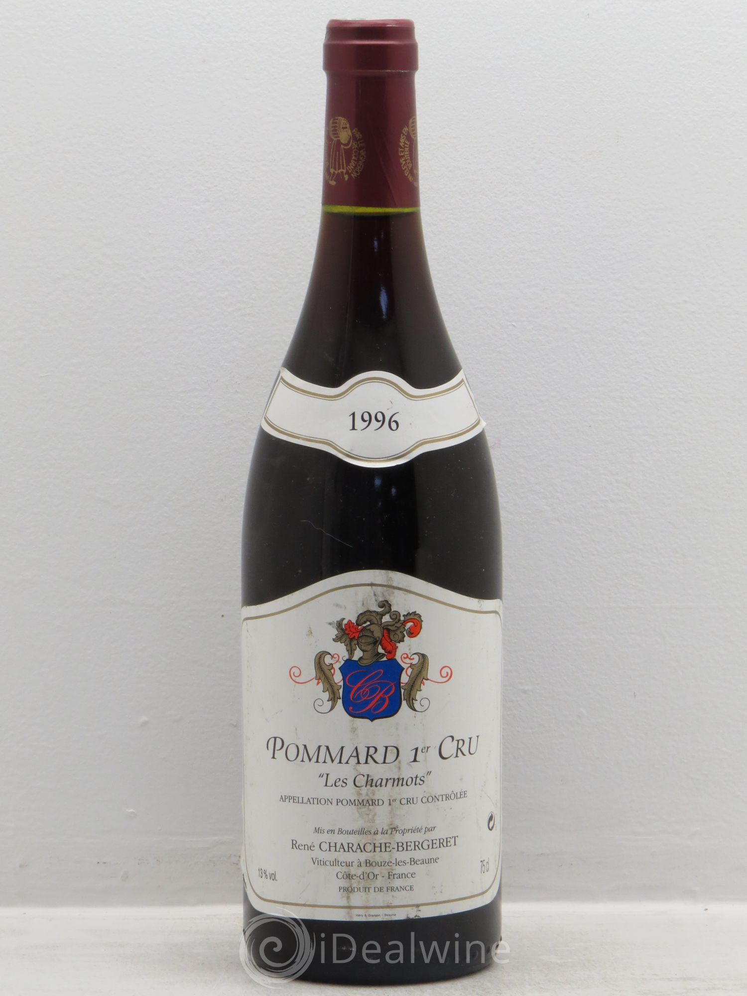 Pommard 1er Cru Domaine Charache 1996 - Posten von 1 Flasche - 0
