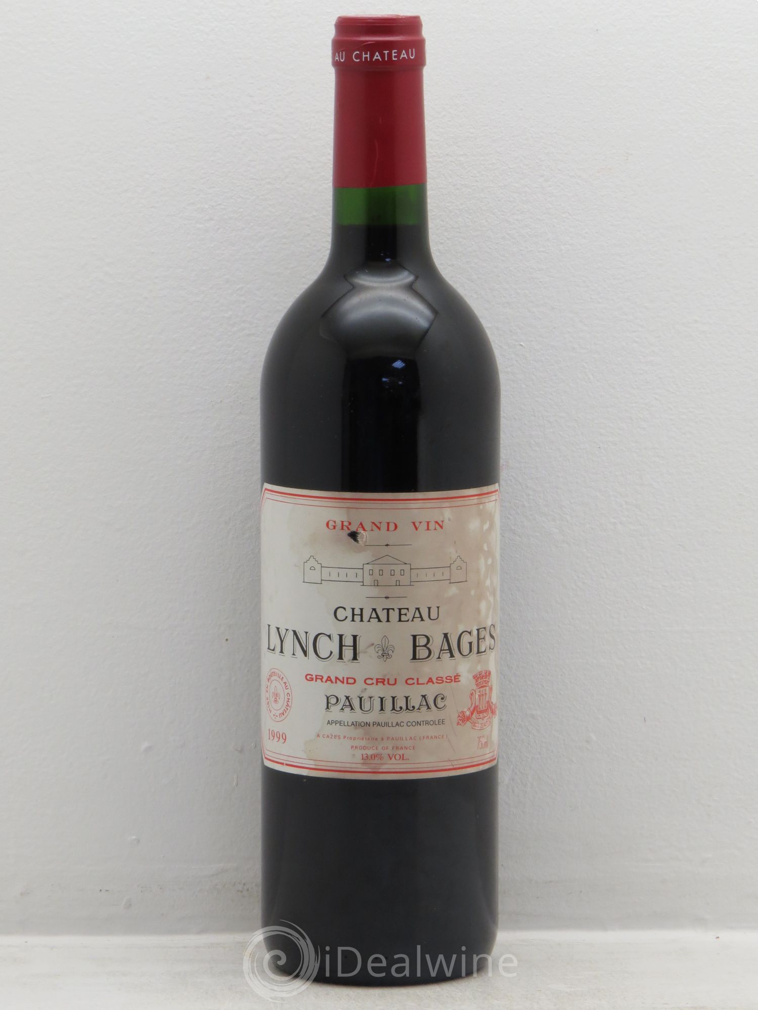 Château Lynch Bages 5ème Grand Cru Classé 1999 - Lot de 1 bouteille - 0