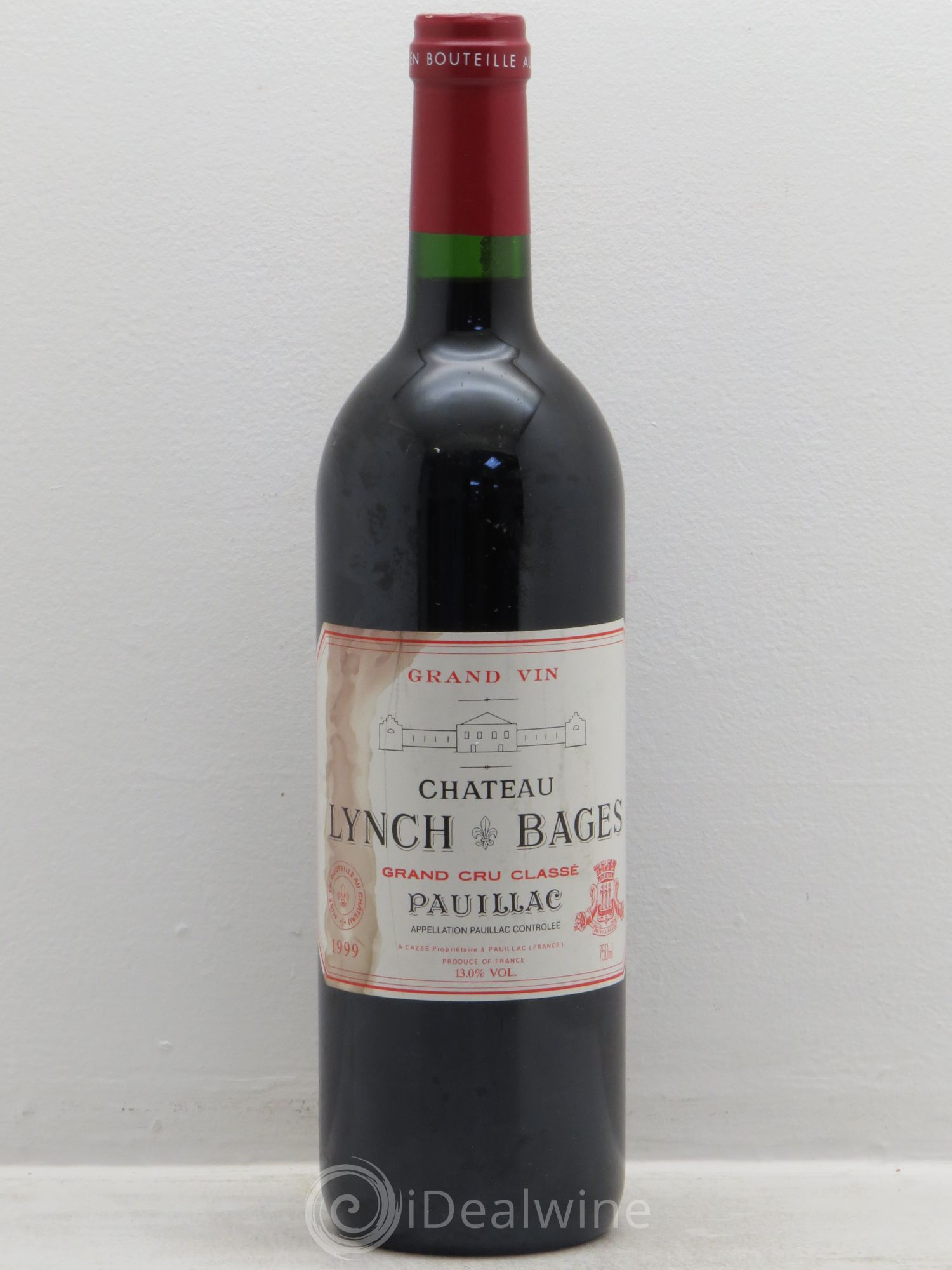 Château Lynch Bages 5ème Grand Cru Classé 1999 - Lot de 1 bouteille - 0