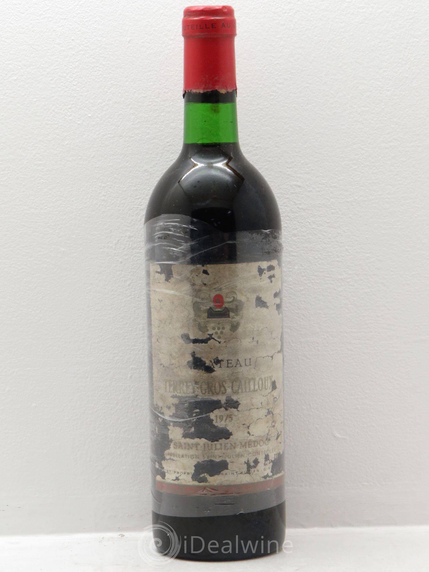 Château Terrey Gros Cailloux Cru Bourgeois (sans prix de réserve) 1975 - Lot de 1 bouteille - 0