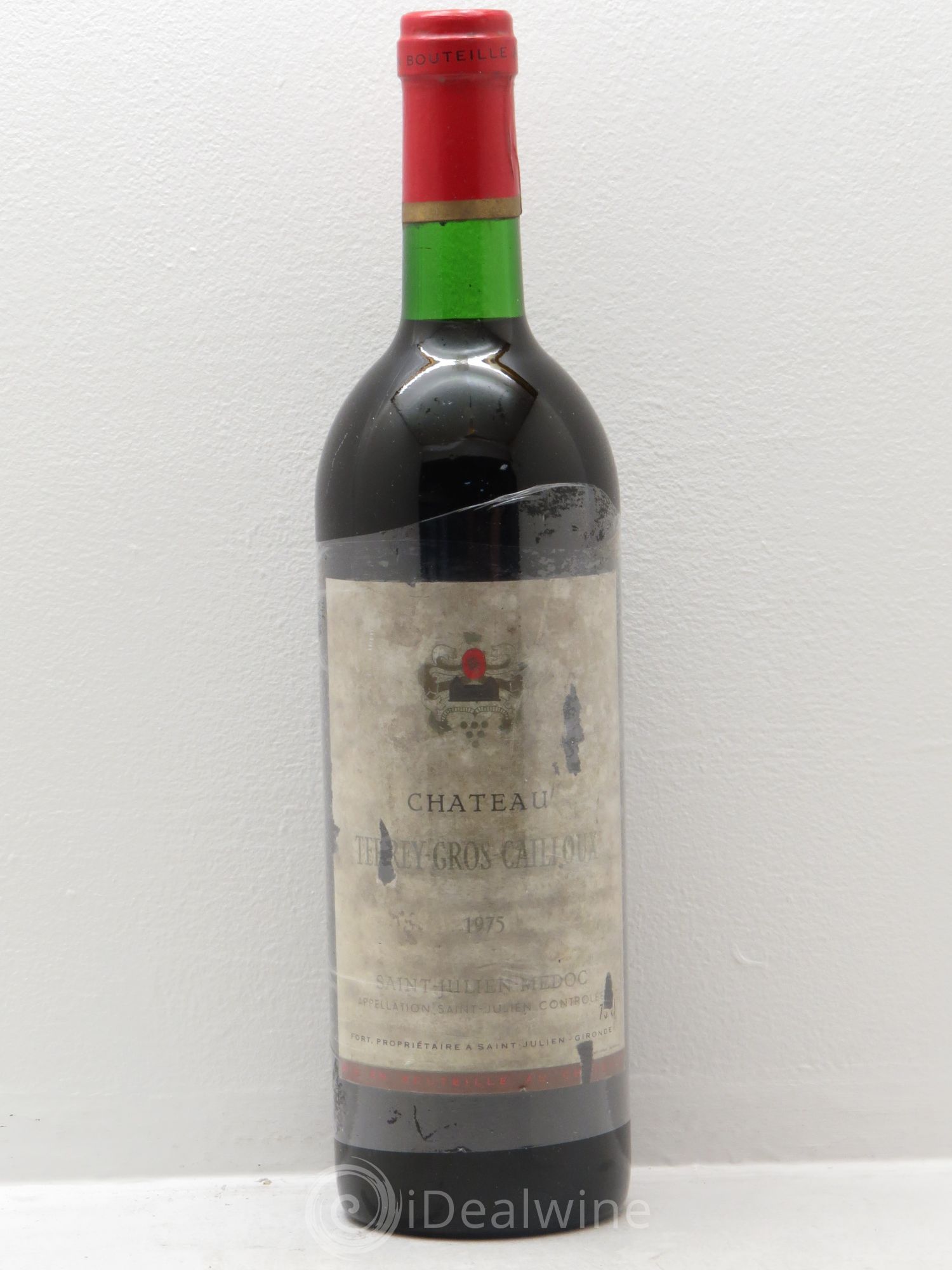 Château Terrey Gros Cailloux Cru Bourgeois (sans prix de réserve) 1975 - Lot de 1 bouteille - 0