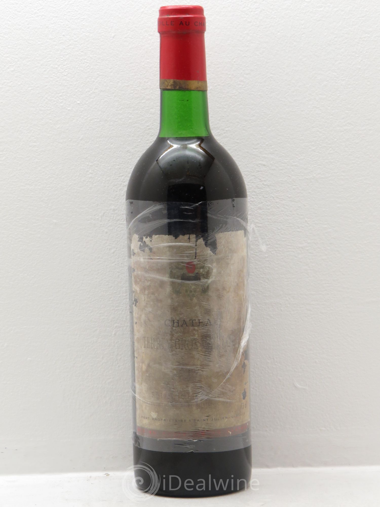Château Terrey Gros Cailloux Cru Bourgeois (sans prix de réserve) 1975 - Lot de 1 bouteille - 0