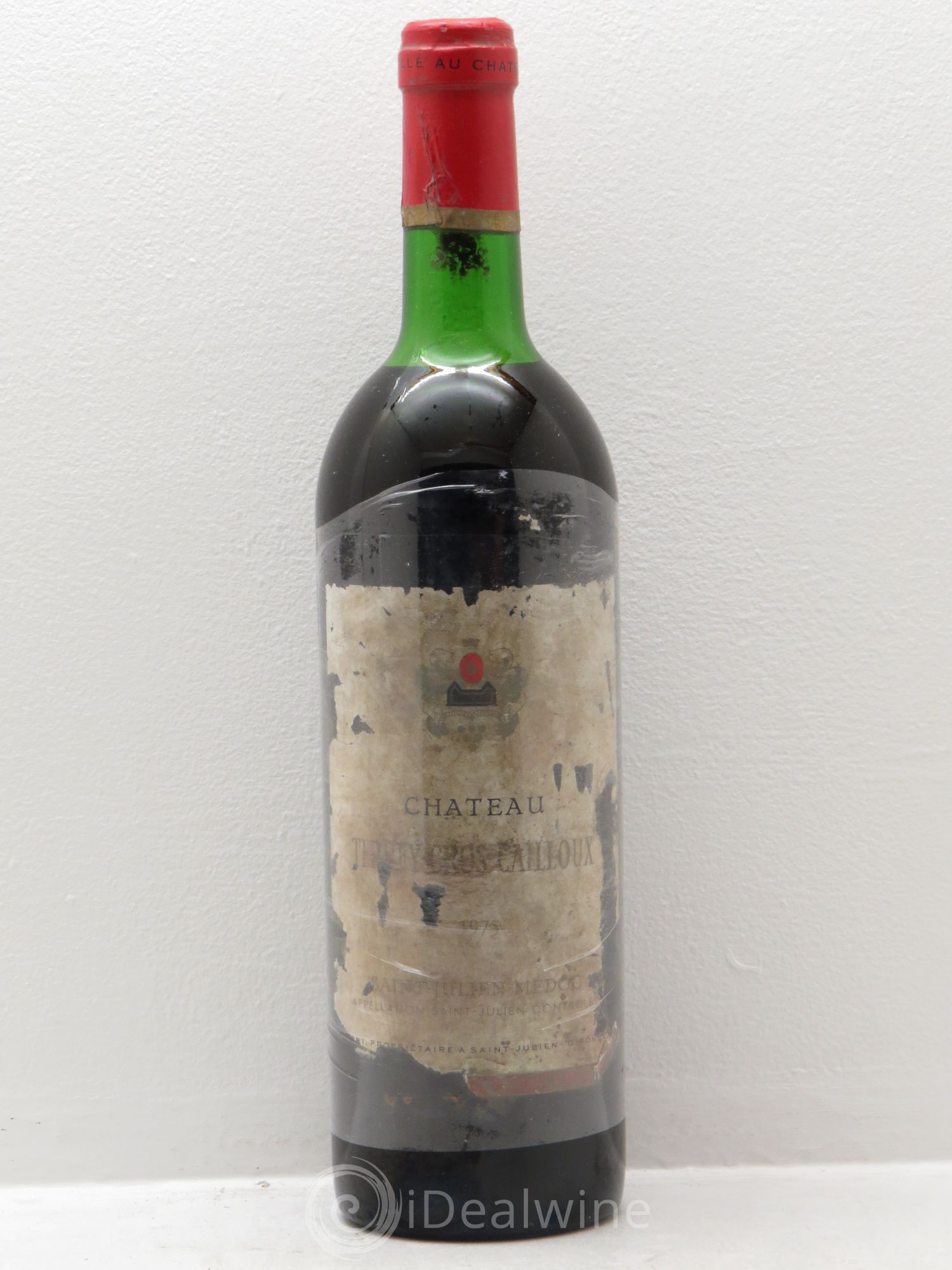 Château Terrey Gros Cailloux Cru Bourgeois (sans prix de réserve) 1975 - Lot de 1 bouteille - 0
