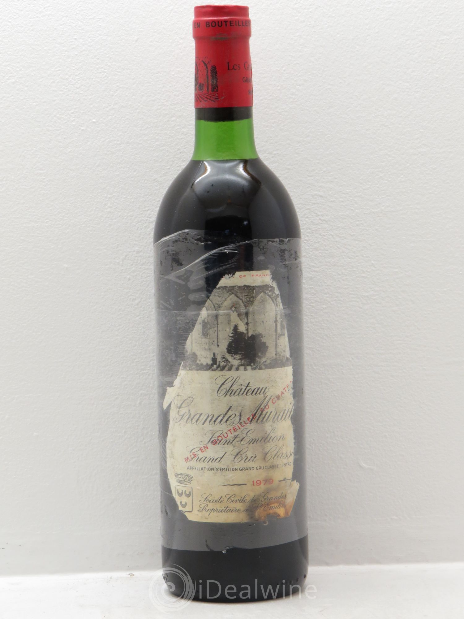 Château les Grandes Murailles Grand Cru Classé (sans prix de réserve) 1979 - Lot de 1 bouteille - 0