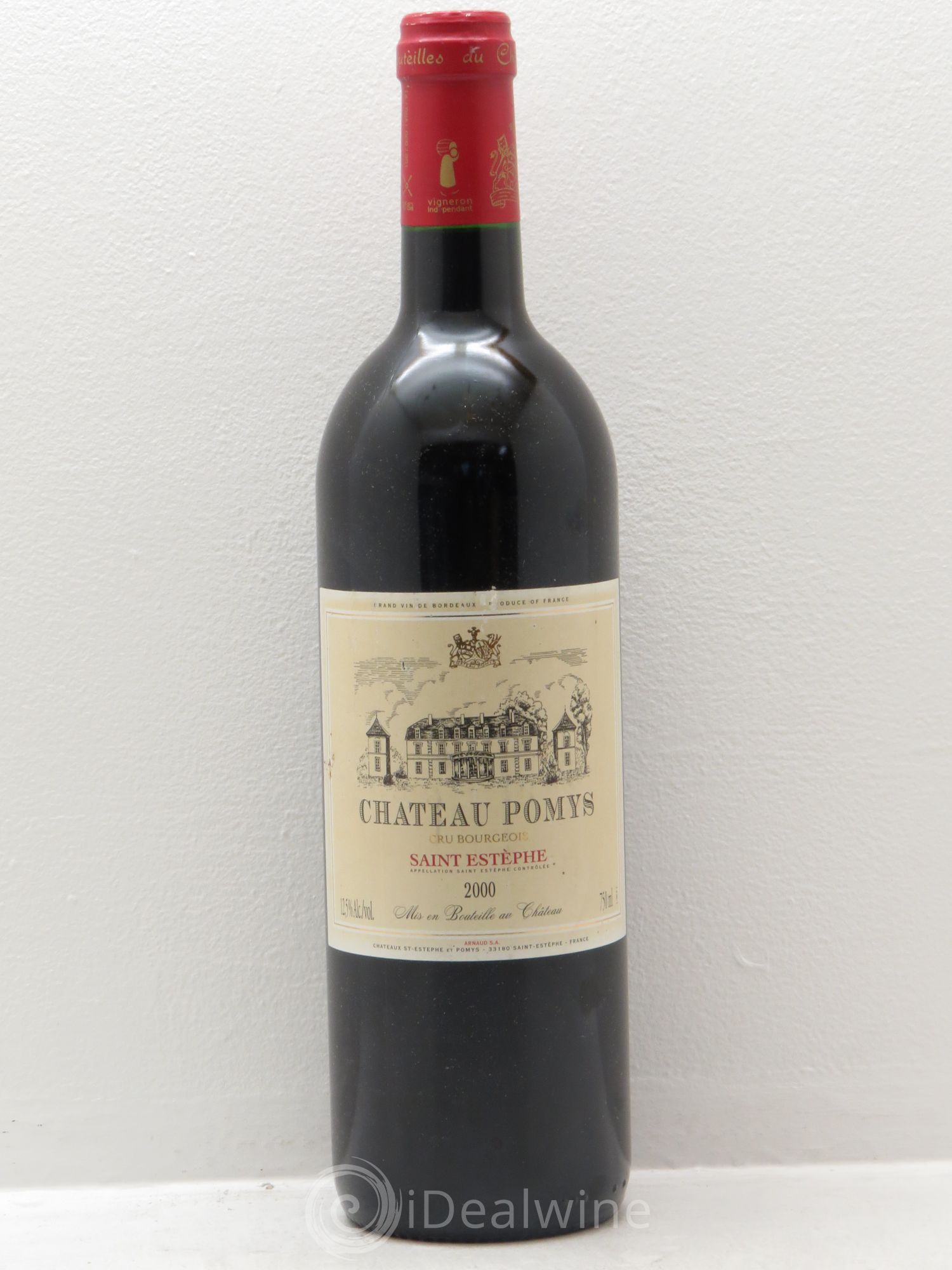 Château Pomys Cru Bourgeois (sans prix de réserve) 2000 - Lot de 1 bouteille - 0