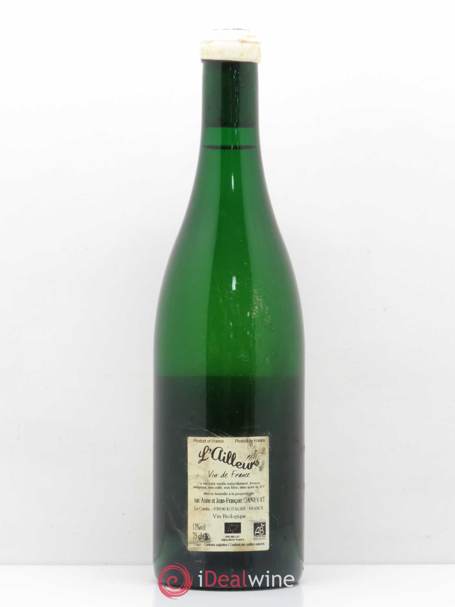 Vin de France L'Ailleurs Jean-François Ganevat (Domaine) 2015 - Lot de 1 bouteille - 1