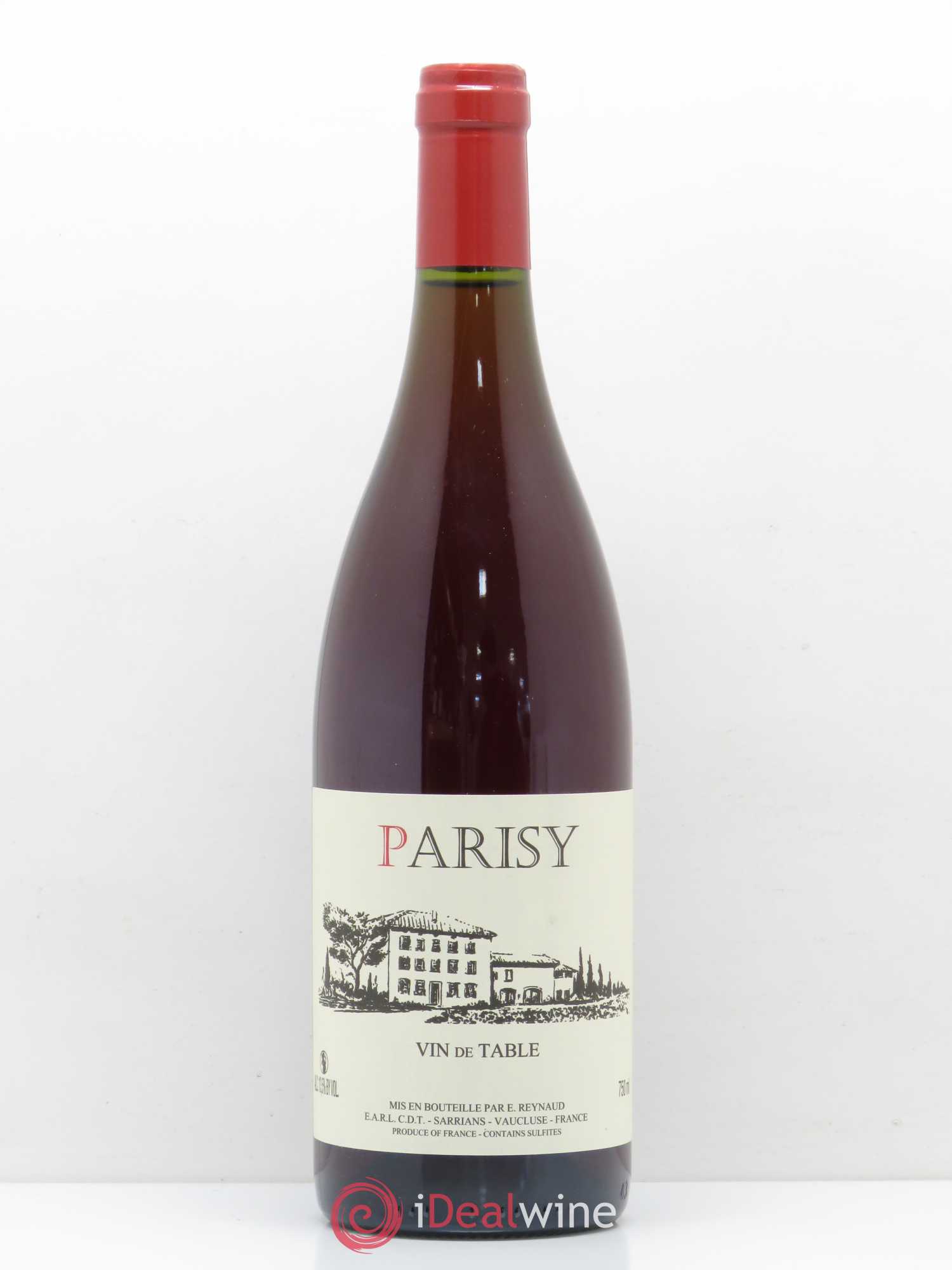 Vin de Table Parisy Emmanuel Reynaud - Posten von 1 Flasche - 0