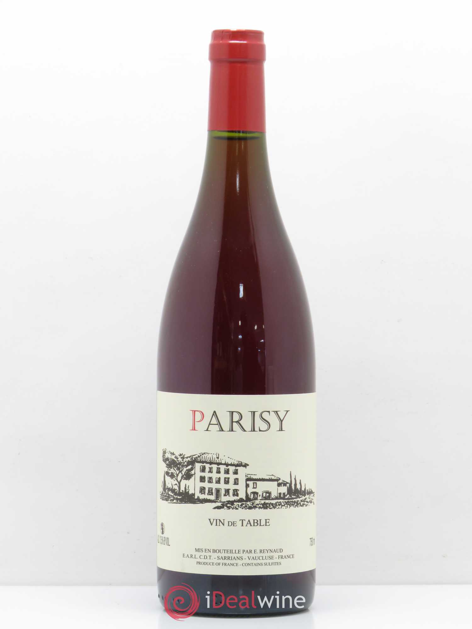 Vin de Table Parisy Emmanuel Reynaud - Lot de 1 bouteille - 0