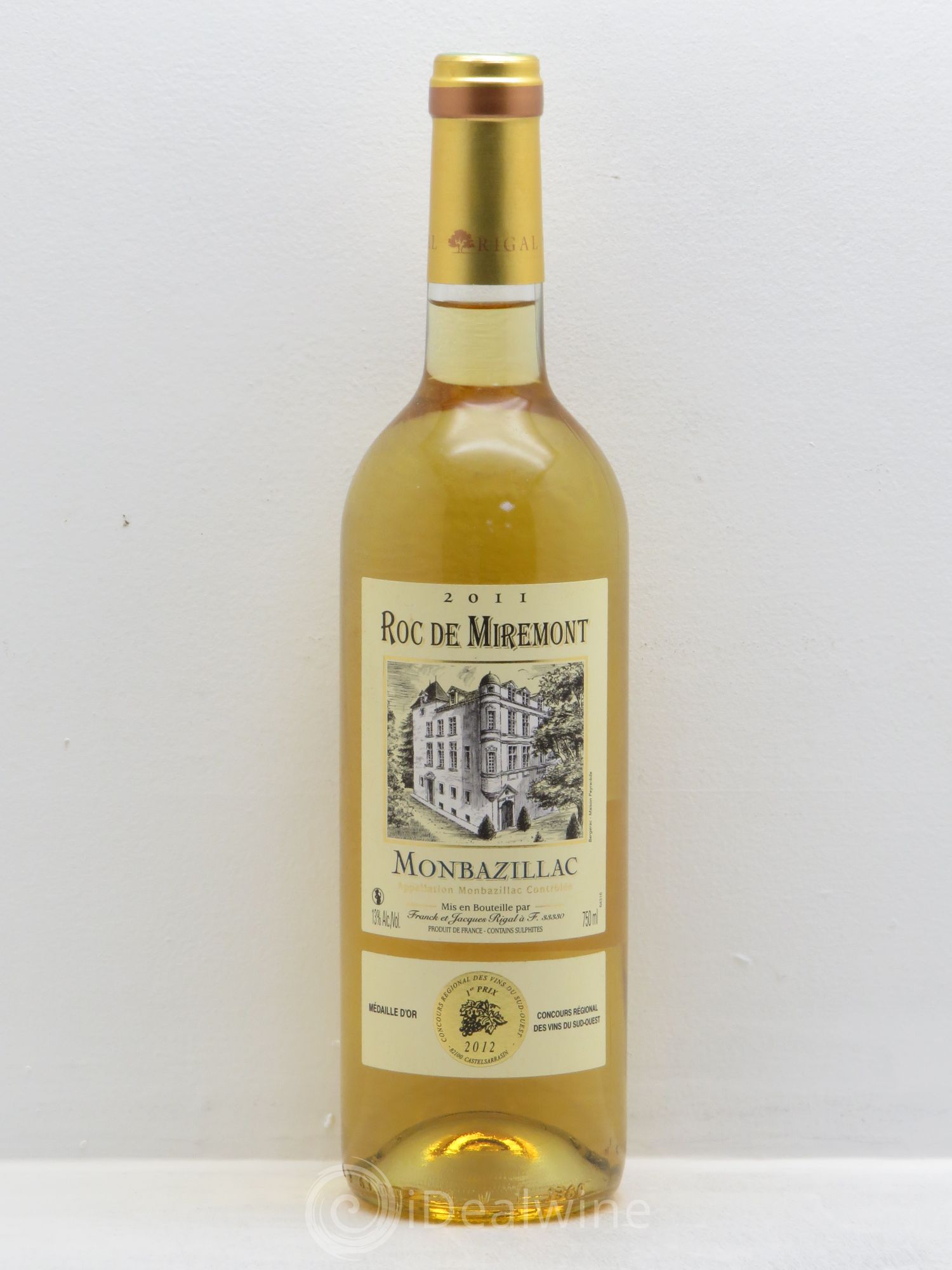 Monbazillac Roc de Miremont (sans prix de réserve) 2011 - Posten von 1 Flasche - 0