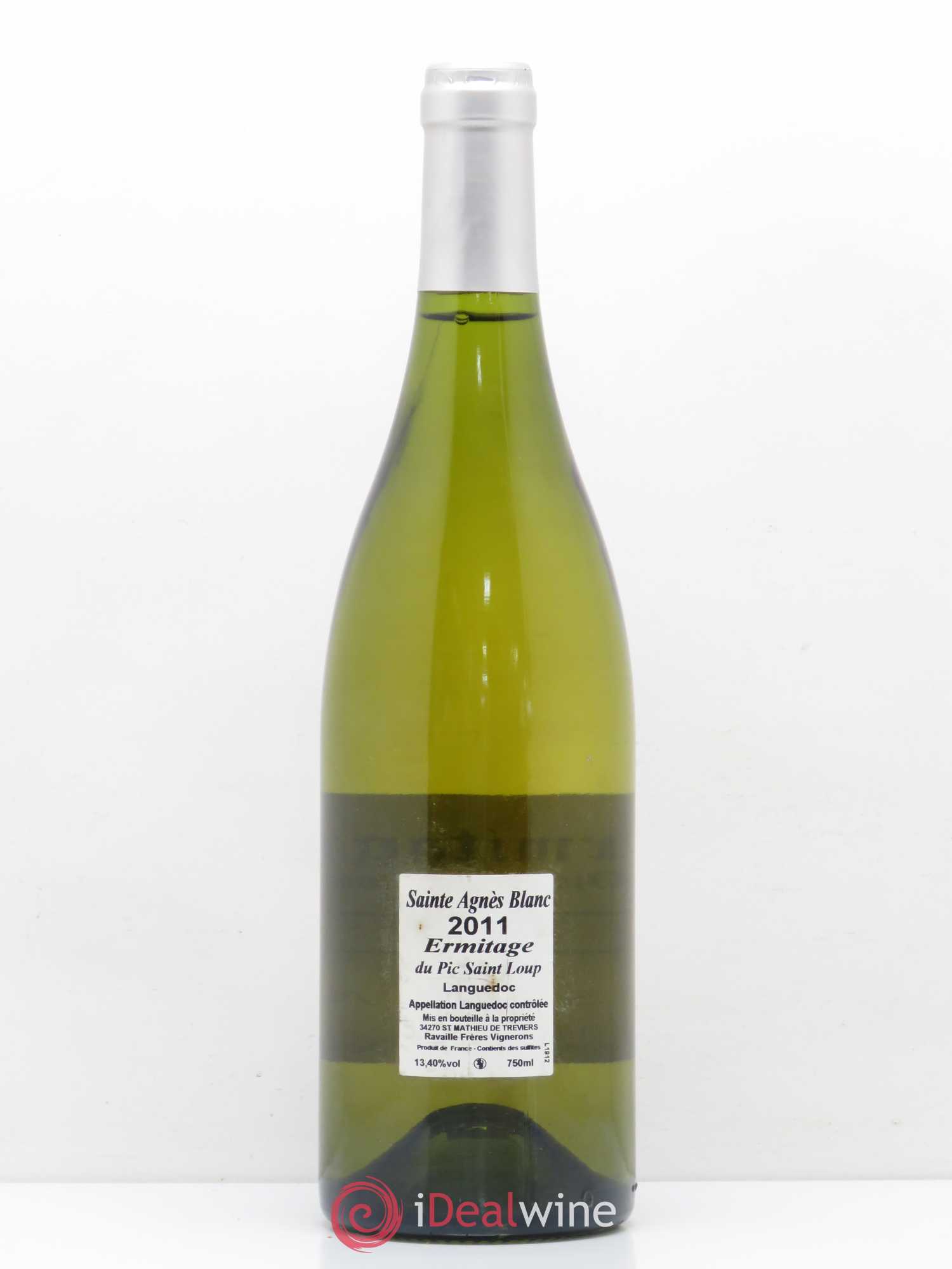 Languedoc Héritage du Pic Saint-Loup (anciennement Ermitage) Cuvée Sainte Agnès (sans prix de réserve) 2011 - Lot de 1 bouteille - 1