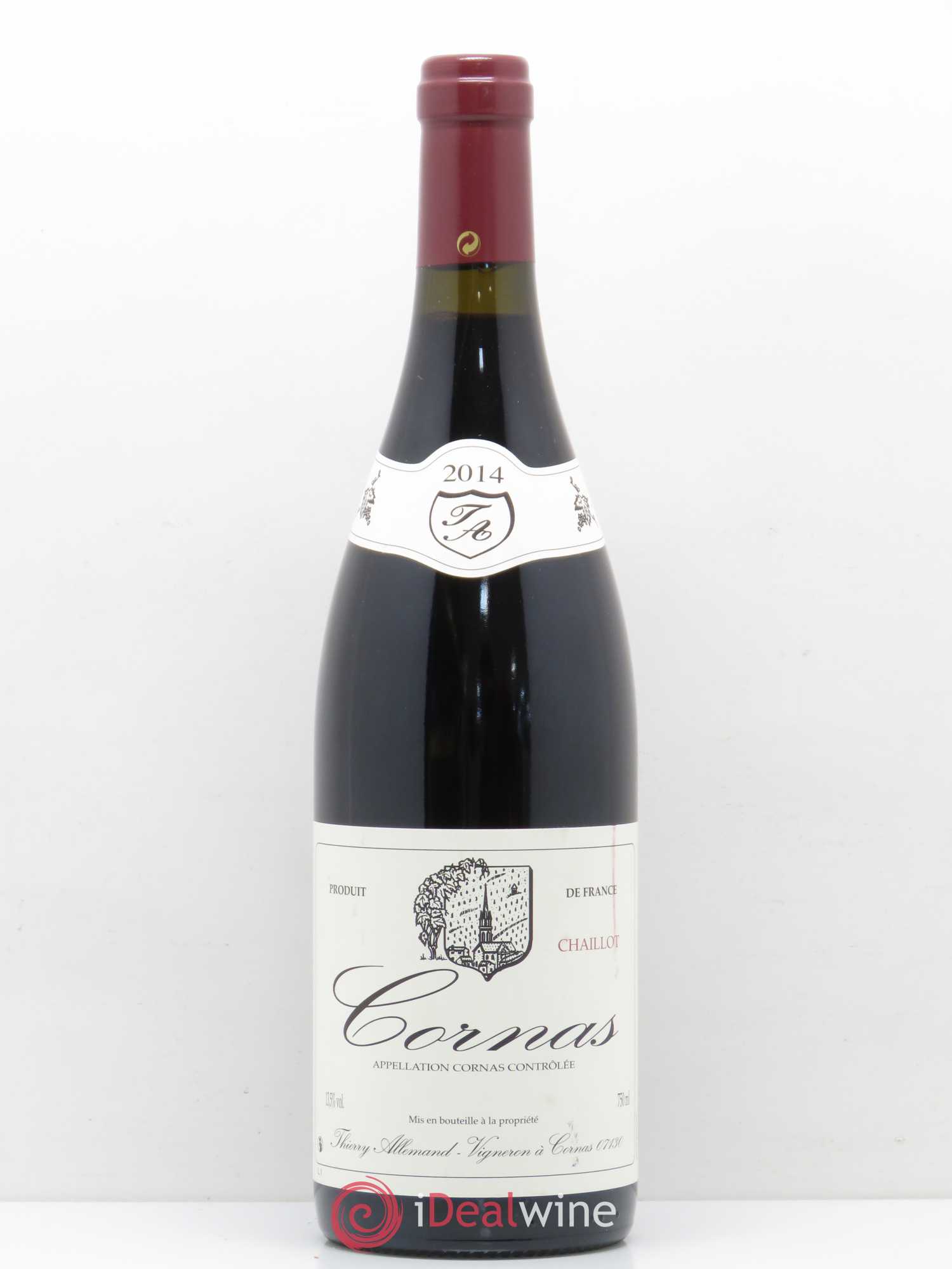 Cornas Chaillot Thierry Allemand 2014 - Lot de 1 bouteille - 0