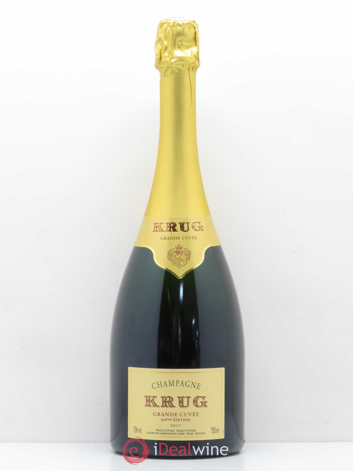 Grande Cuvée Brut Krug 164ème édition - Posten von 1 Flasche - 0