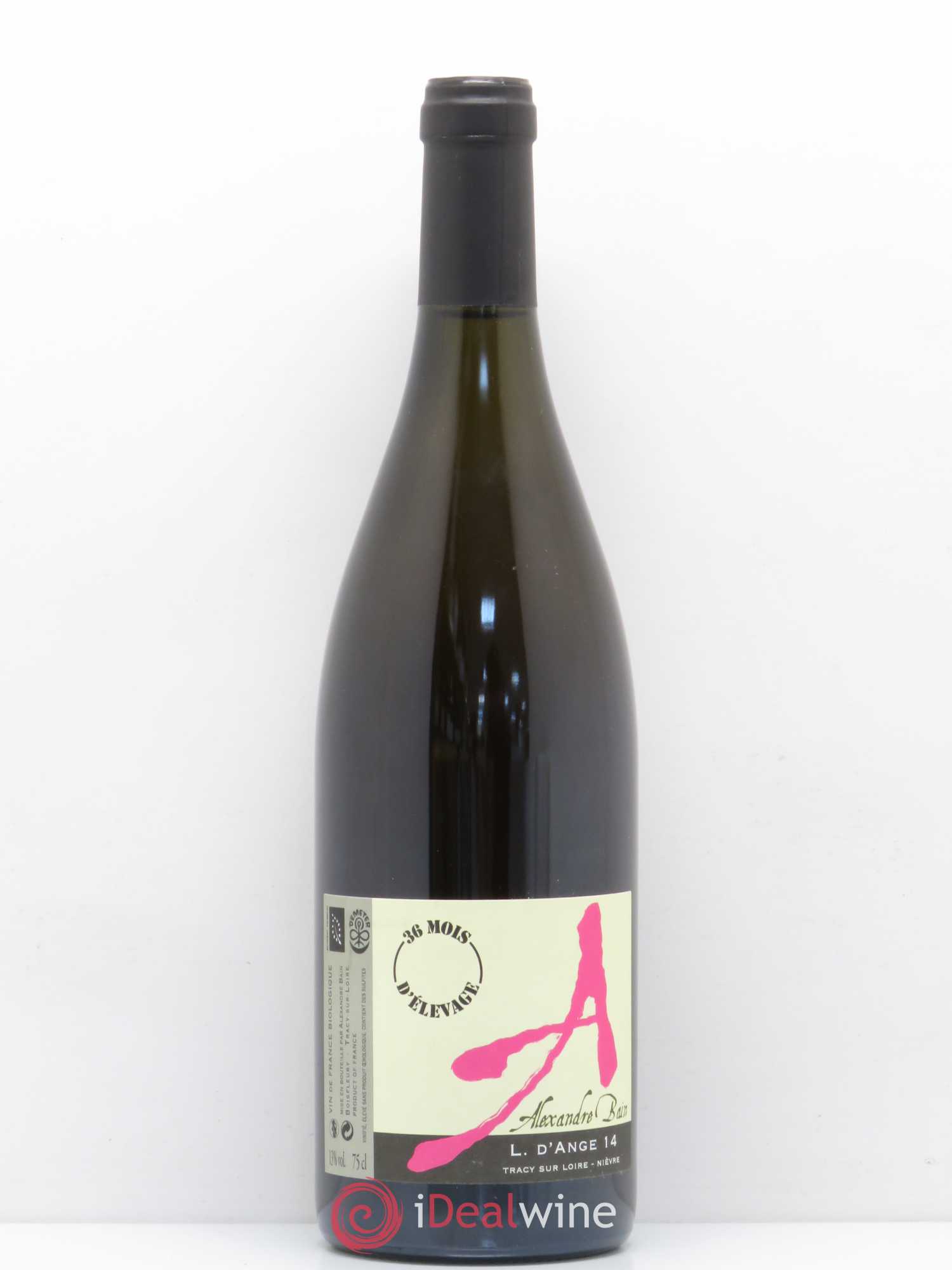 Pouilly-Fumé L d'Ange Alexandre Bain 36 Mois d'élevage 2014 - Posten von 1 Flasche - 0