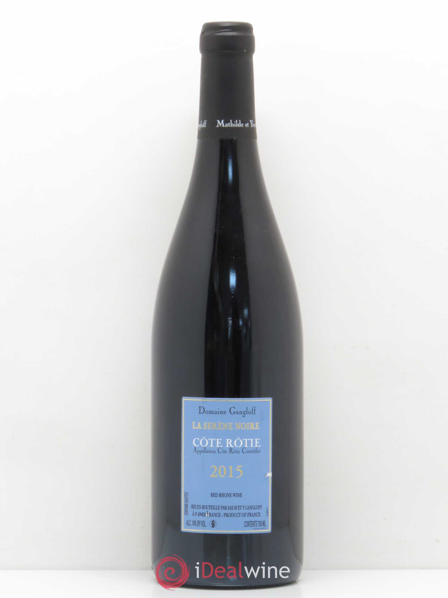 Côte-Rôtie La Sereine Noire Gangloff (Domaine) 2015 - Lot de 1 bouteille - 1