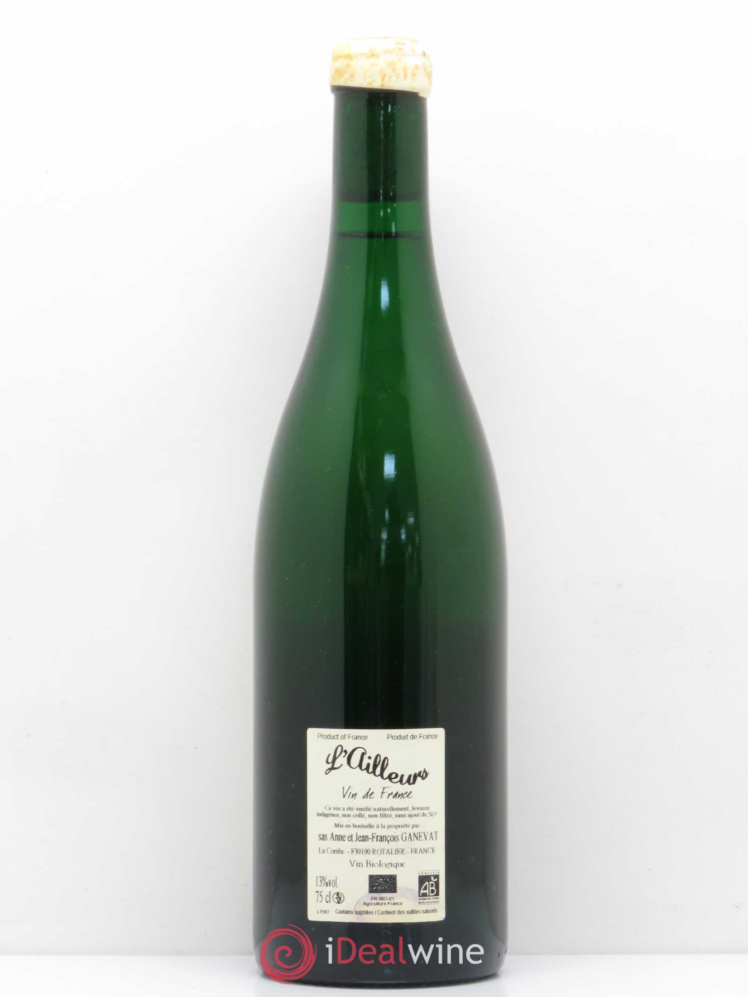 Vin de France L'Ailleurs Jean-François Ganevat (Domaine) 2015 - Lot de 1 bouteille - 1