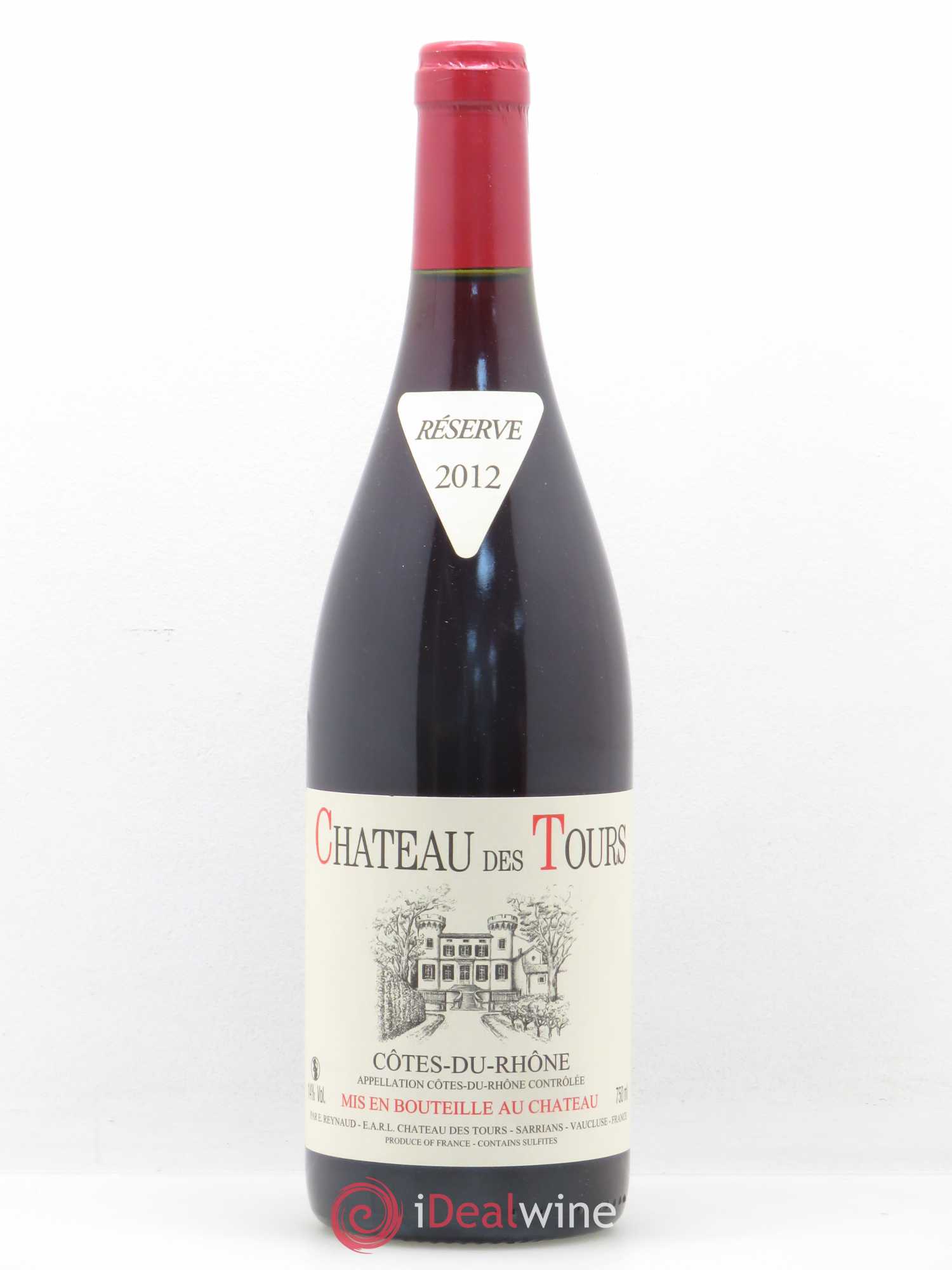 Côtes-du-Rhône Château des Tours Emmanuel Reynaud 2012 - Lot de 1 bouteille - 0