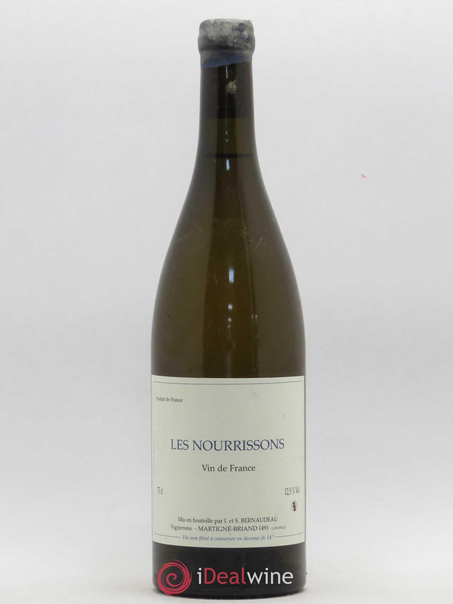 Vin de France Les Nourrissons Stéphane Bernaudeau 2013 - Lot de 1 bouteille - 0