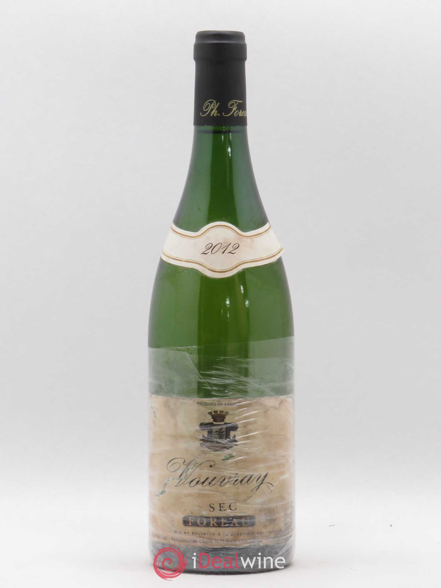 Vouvray Sec Clos Naudin - Philippe Foreau 2012 - Lot de 1 bouteille - 0