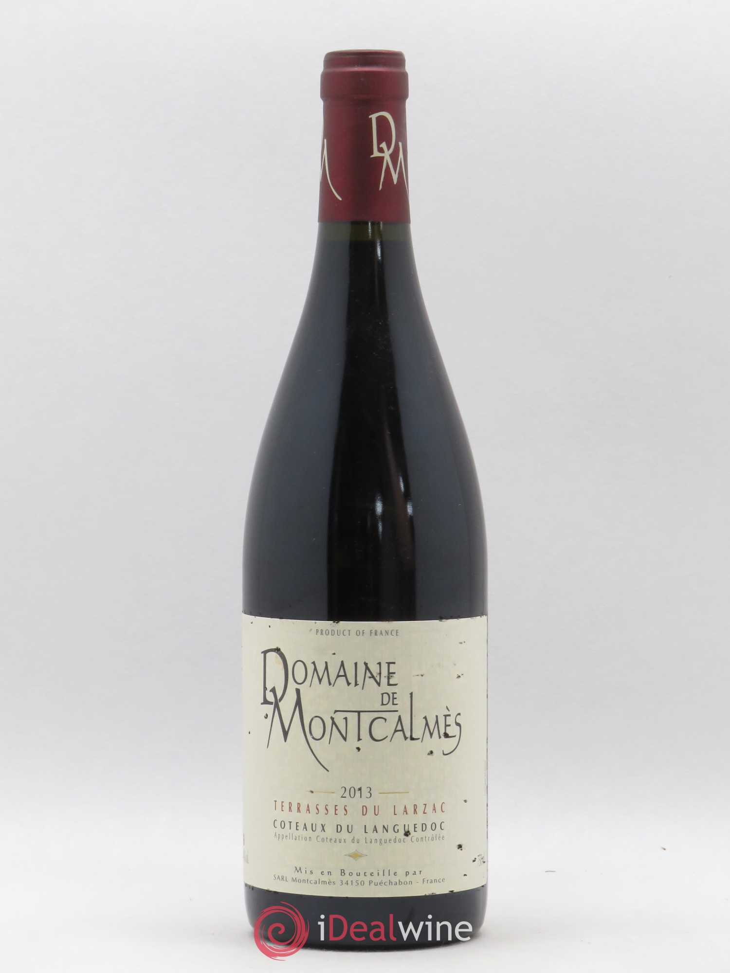 Terrasses du Larzac Domaine de Montcalmès Frédéric Pourtalié 2013 - Lot de 1 bouteille - 0