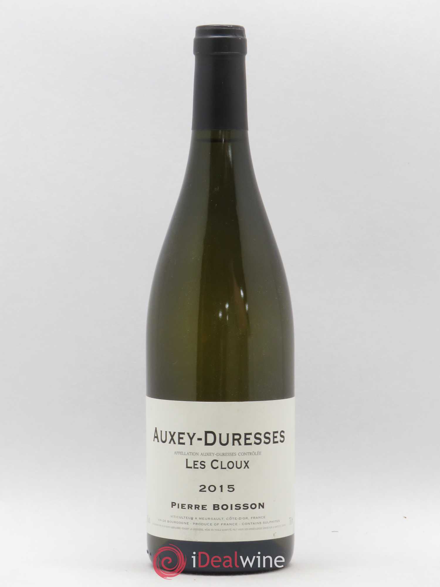 Auxey-Duresses Les Cloux Pierre Boisson 2015 - Posten von 1 Flasche - 0