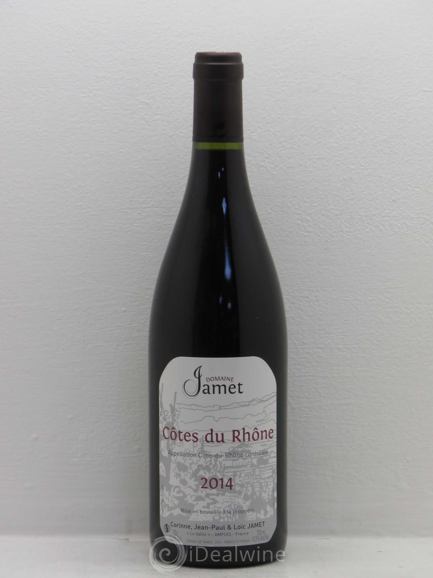 Côtes-du-Rhône Domaine Jamet 2014 - Lot de 1 bouteille - 0