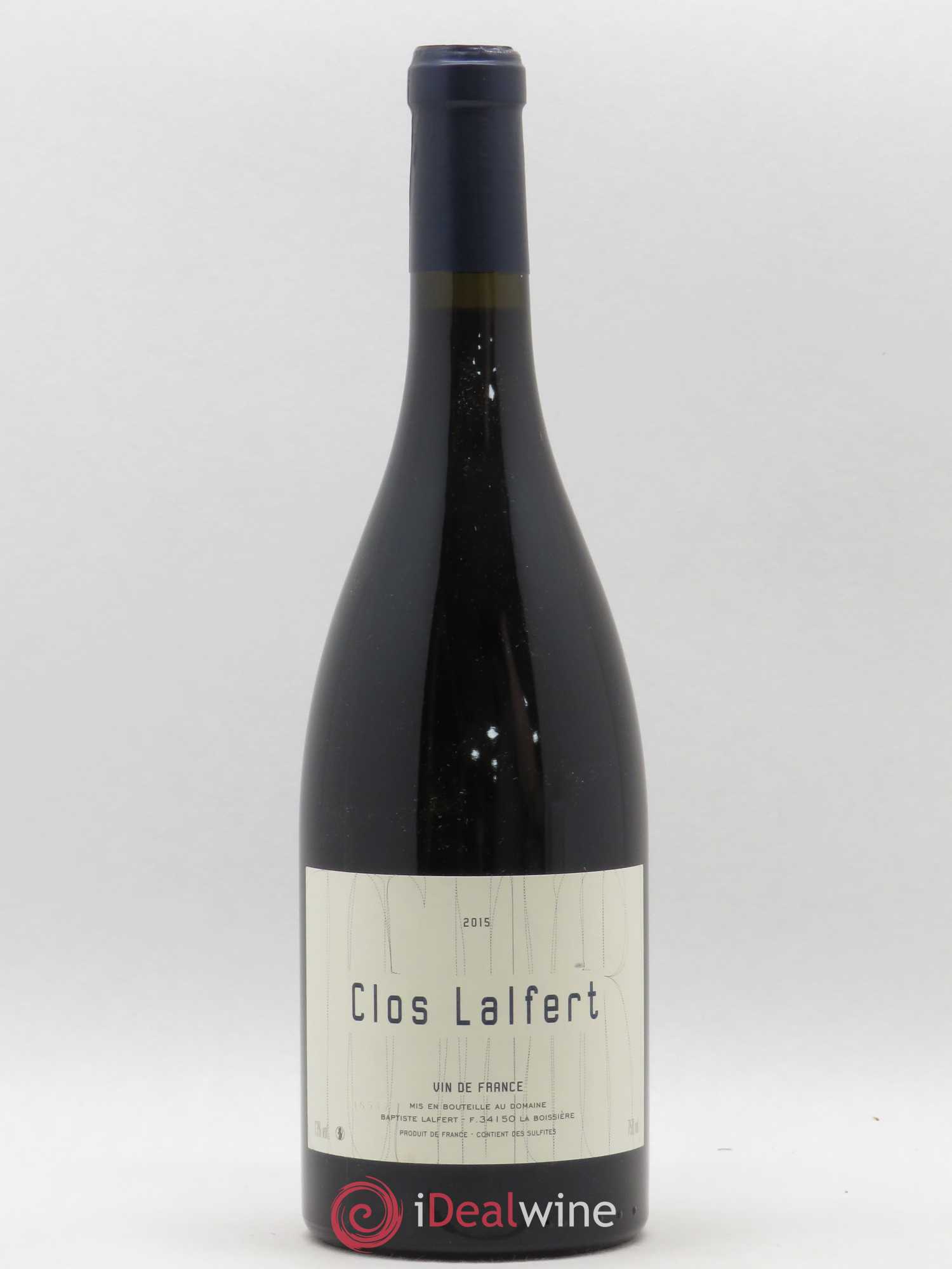 Vin de France Clos Lalfert - Baptiste Lalfert 2015 - Lot de 1 bouteille - 0