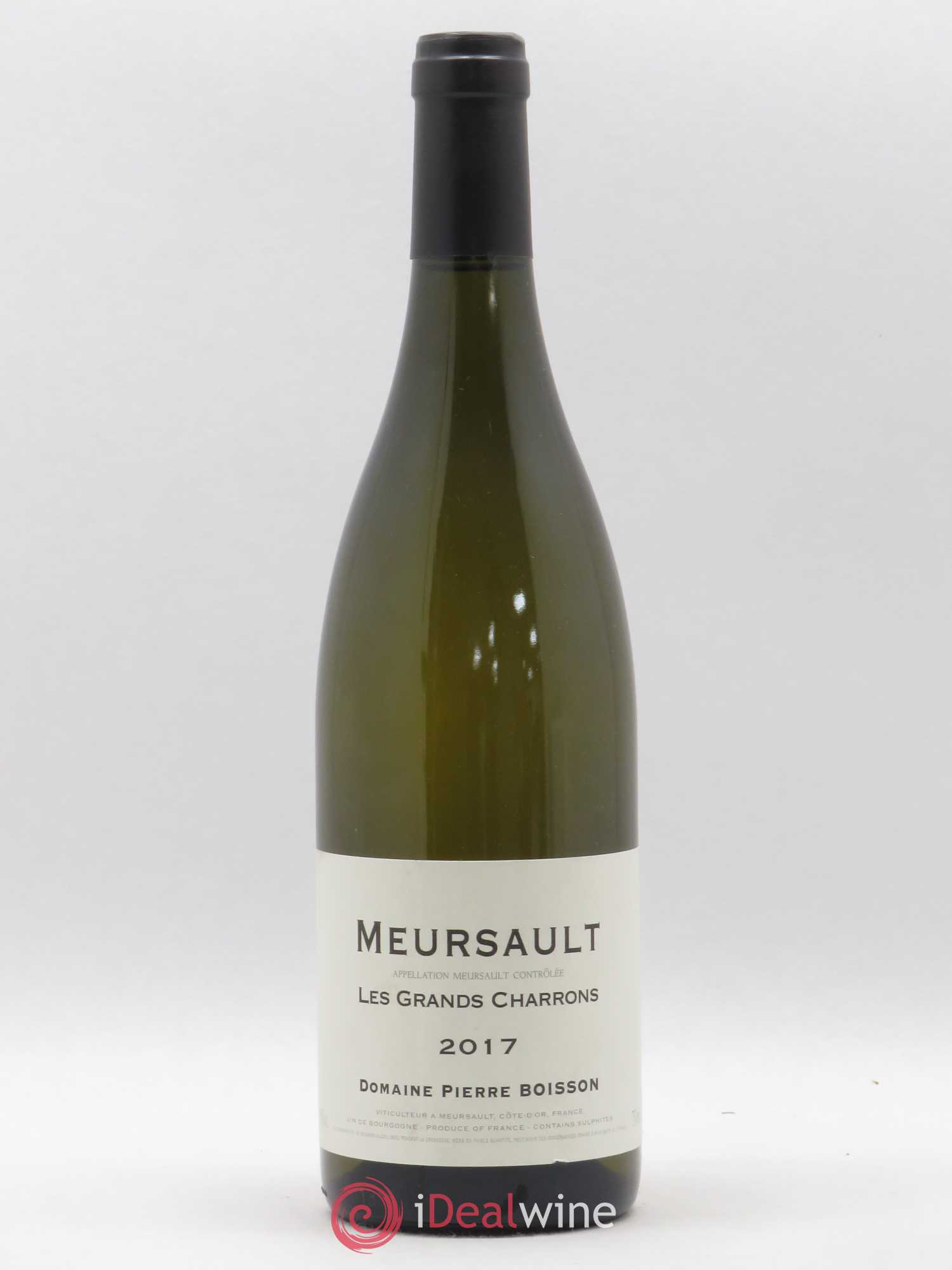 Meursault Les Grands Charrons Pierre Boisson (Domaine) 2017 - Lot de 1 bouteille - 0