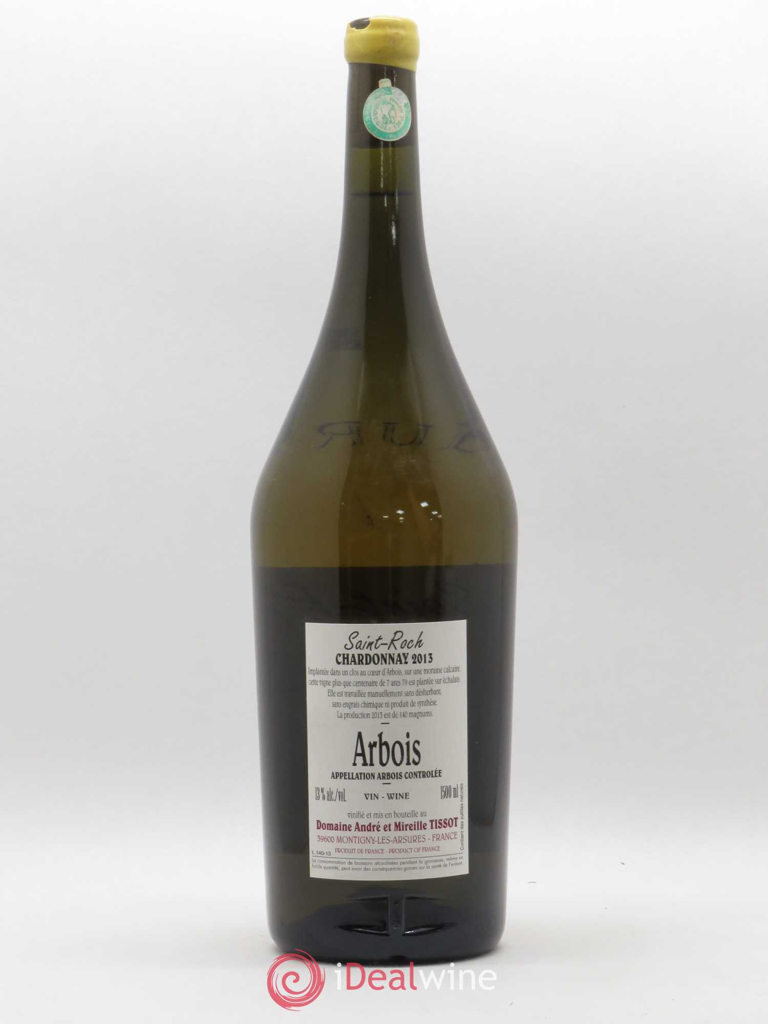 Arbois Chardonnay Saint Roch Stephane Tissot 2013 - Posten von 1 Magnum - 1
